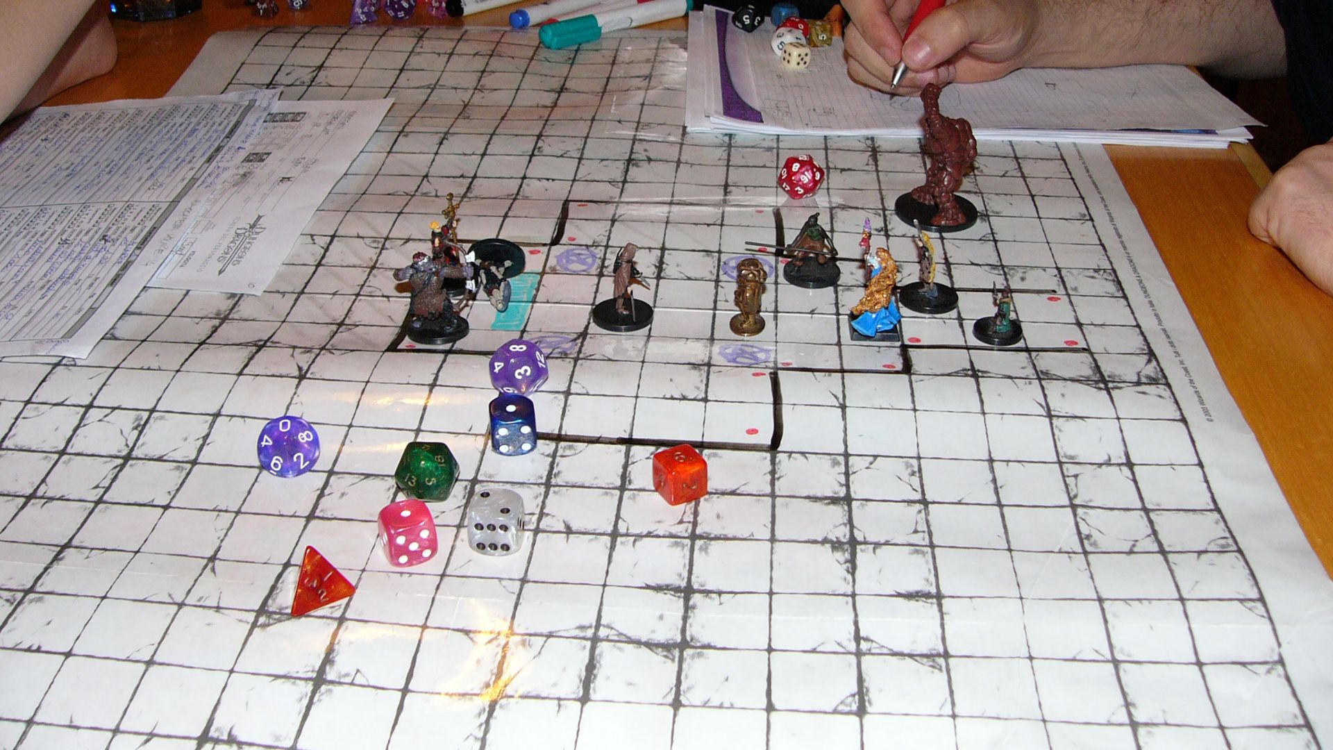 7. Donjons et Dragons avancés