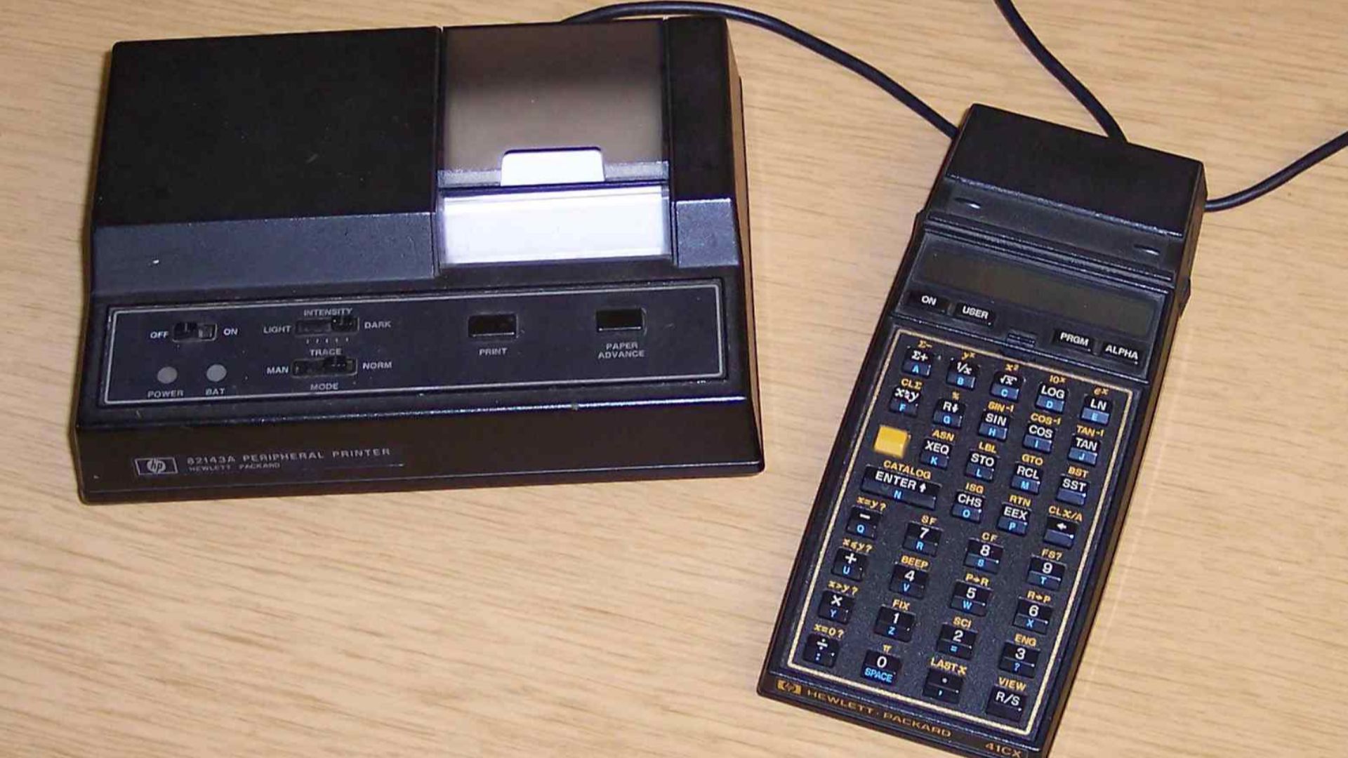 20. Calculatrice programmable HP-41C