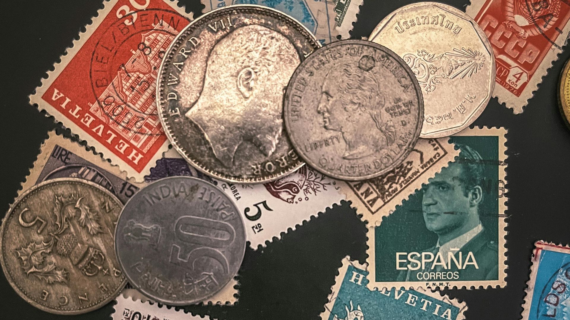 15. Collectionner des timbres ou des pièces de monnaie