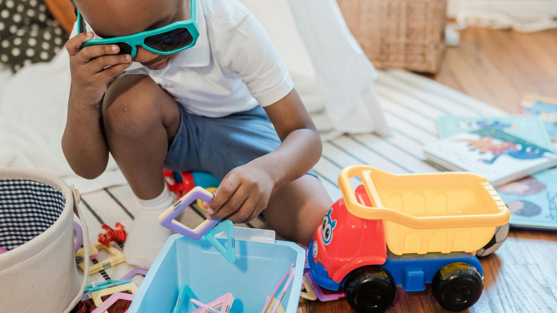 13. Organiser et ranger le coin des jouets