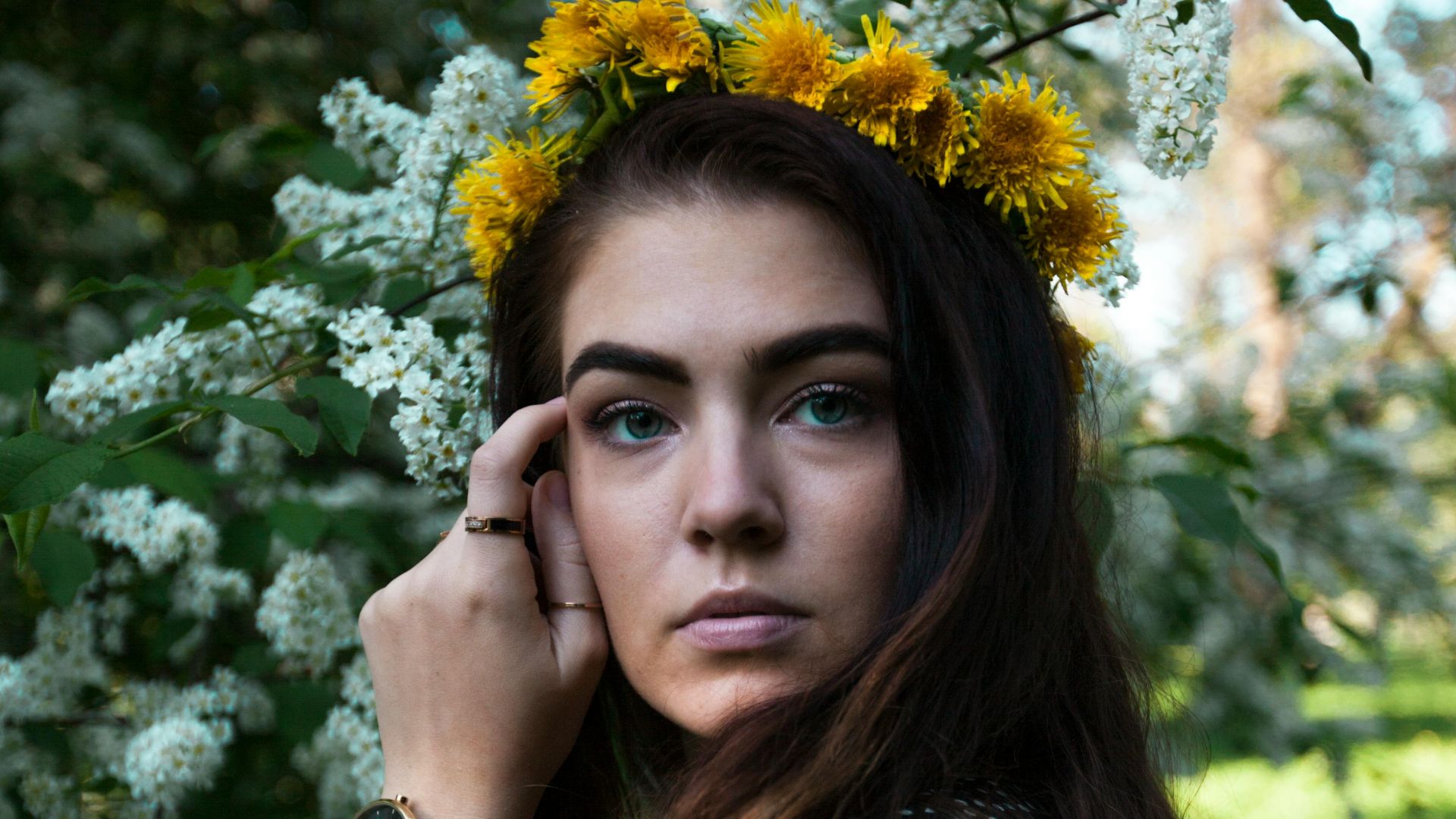 11. Couronne de soucis pour la jeune fille en fleur