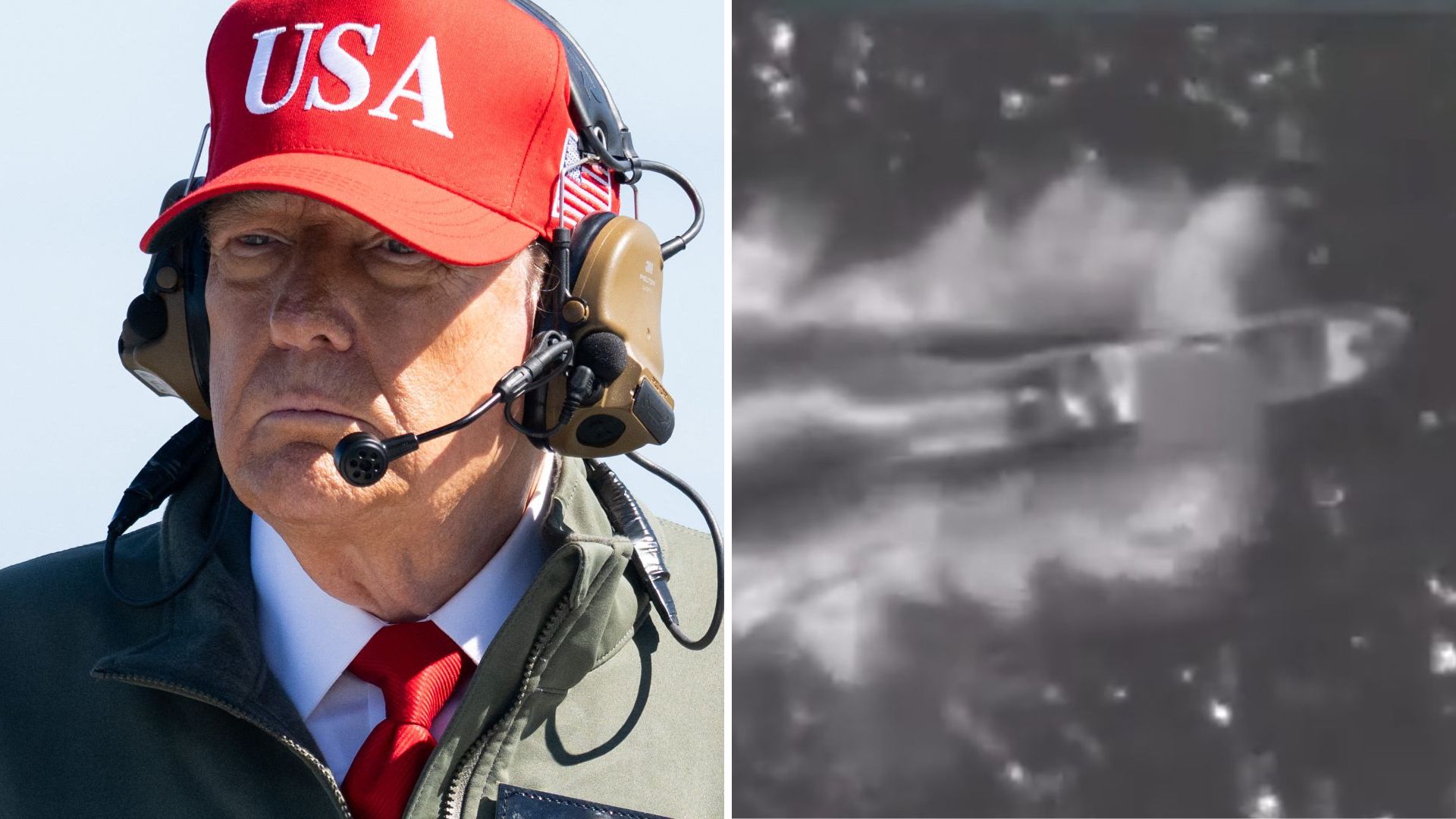 Trump bombarde maintenant des bateaux dans le Pacifique