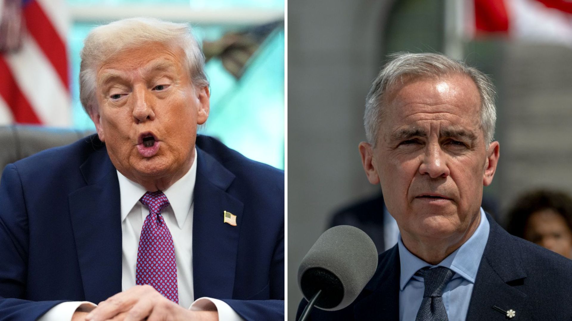 An angry Trump blames Canada for «fake Reagan ad» and then ends trade talks
