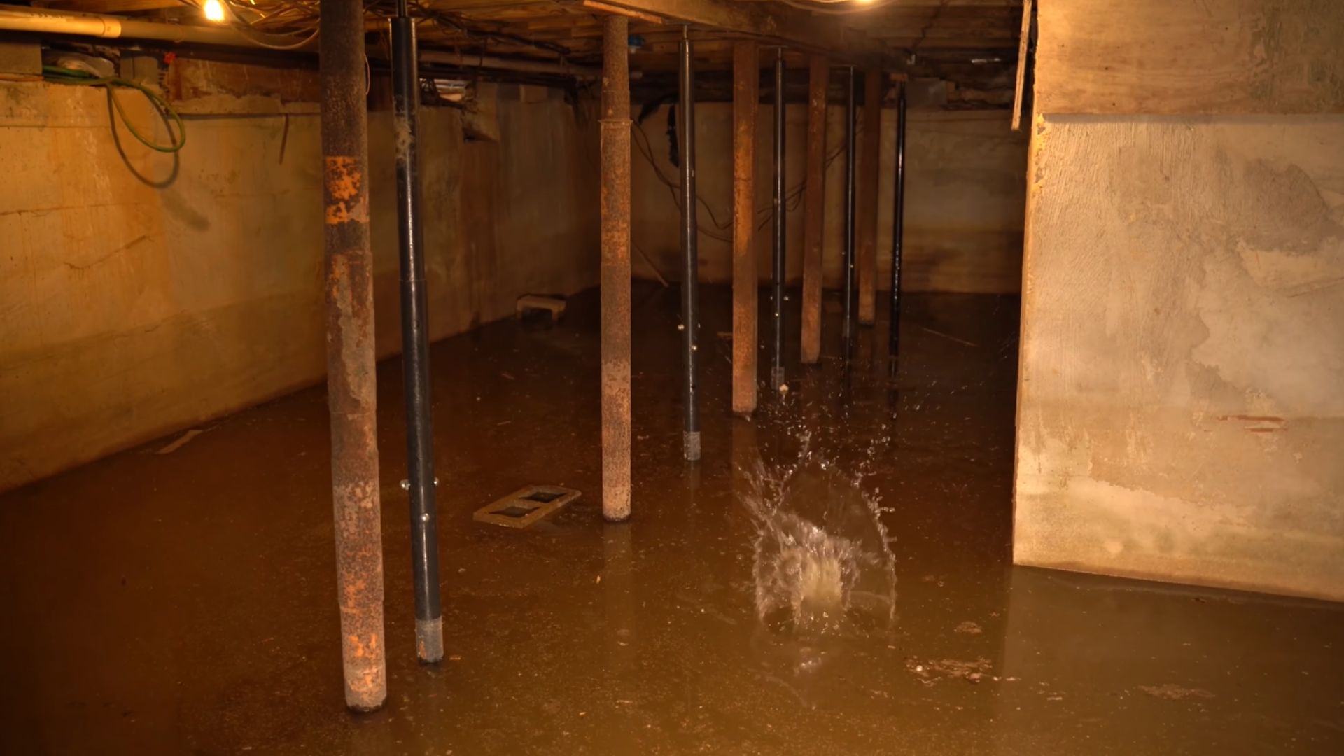 13. Infiltration d'eau dans le sous-sol