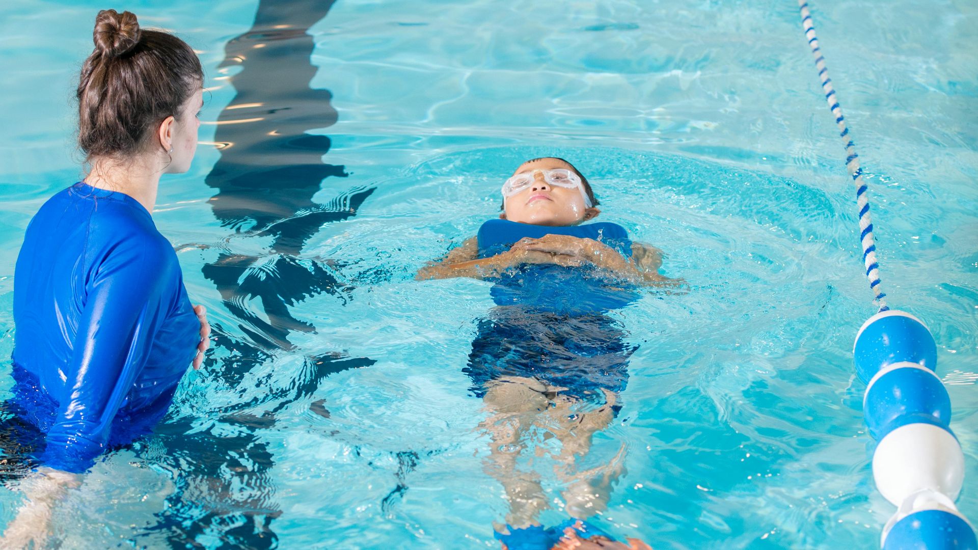 17. Moniteur de fitness aquatique