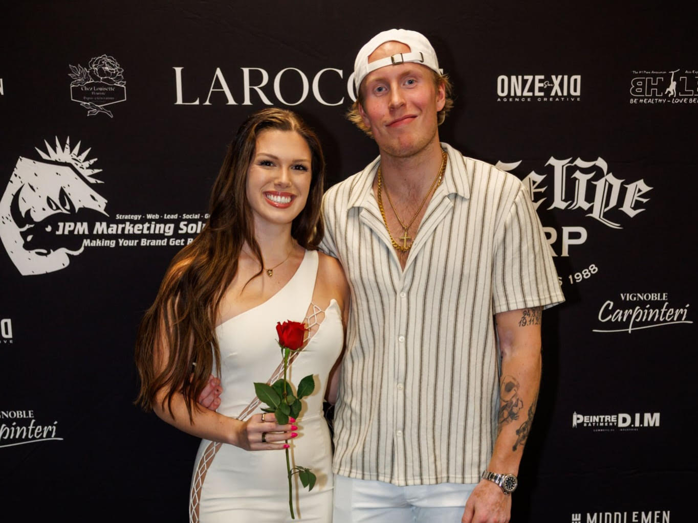 Patrik Laine and his wife finalists for Sports Personality of the Year award