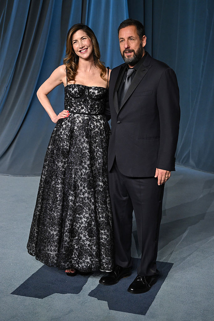 Jackie Sandler and Adam Sandler
