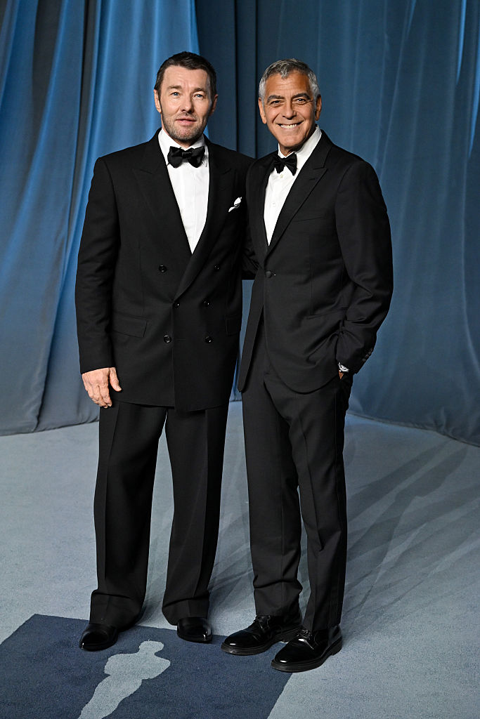Joel Edgerton and George Clooney