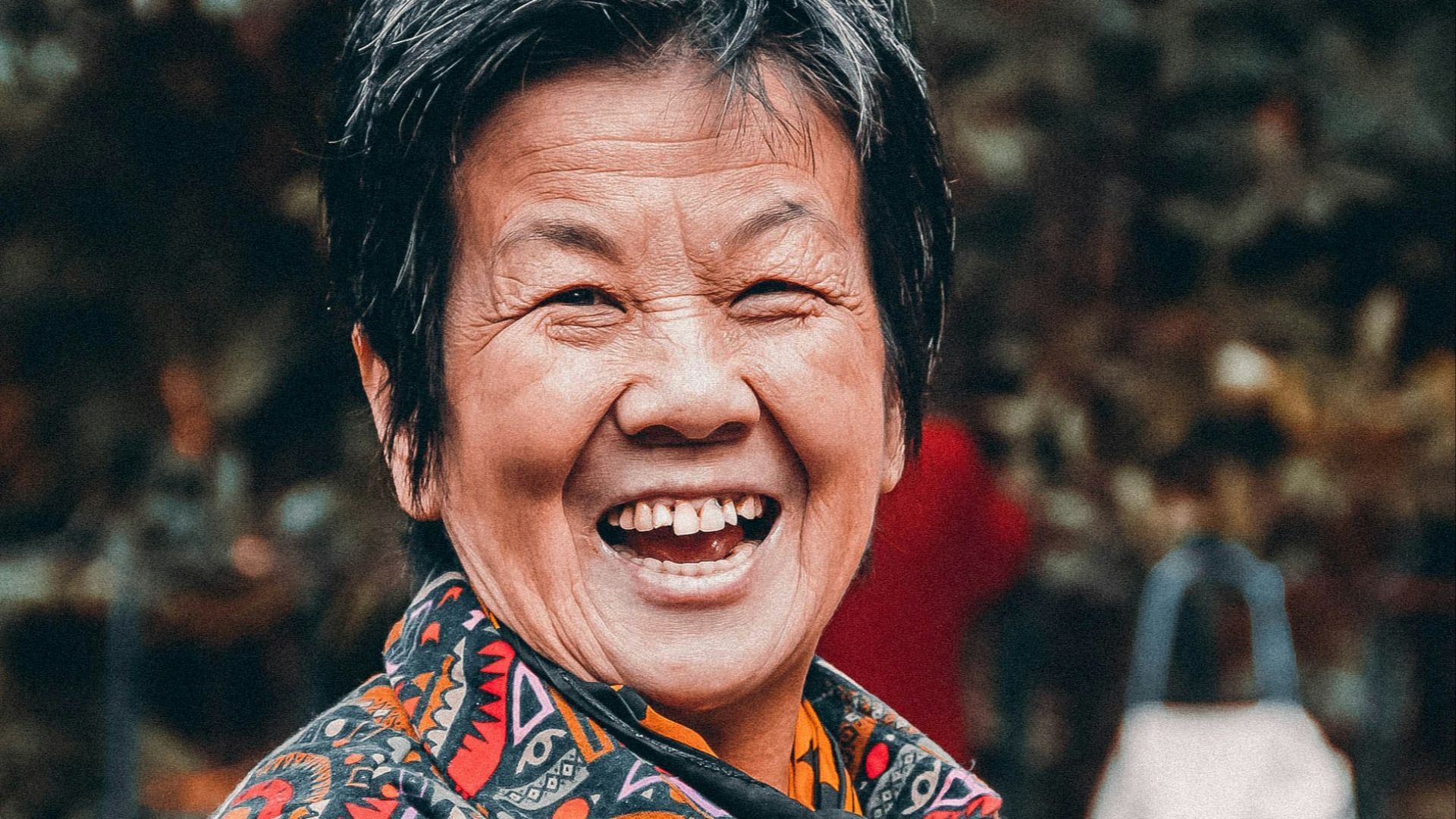6. Votre sourire est toujours radieux