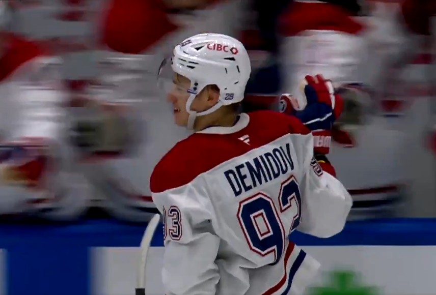 Top rookie scorers: Ivan Demidov ranks first in the NHL