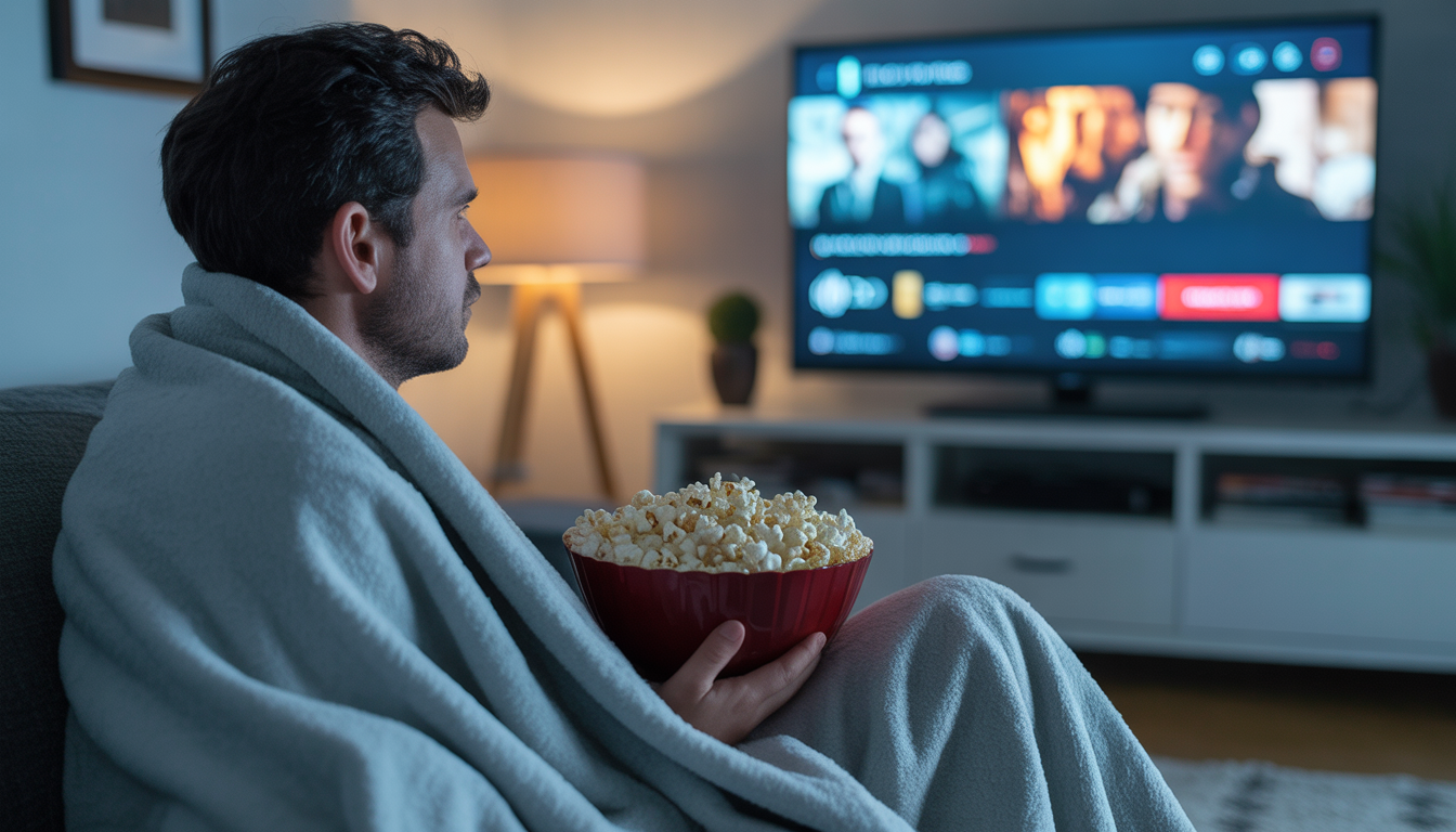 10. Lance-toi dans un marathon de films ou séries