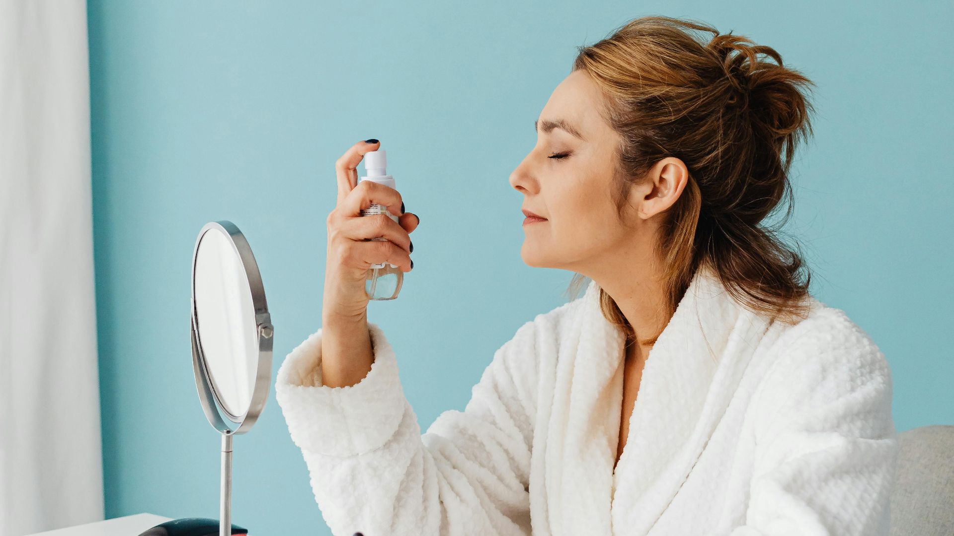 3. Vous renoncez à un spray fixant