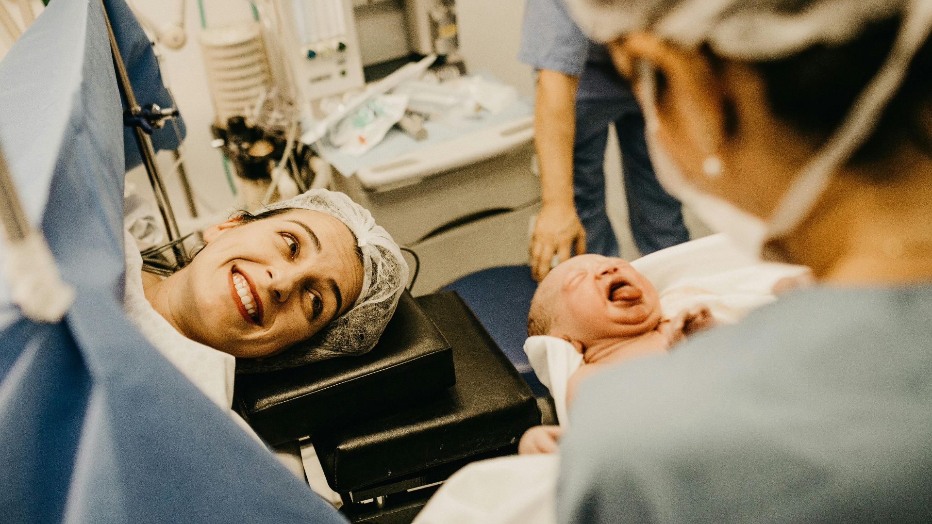 3. Premier cri après la naissance