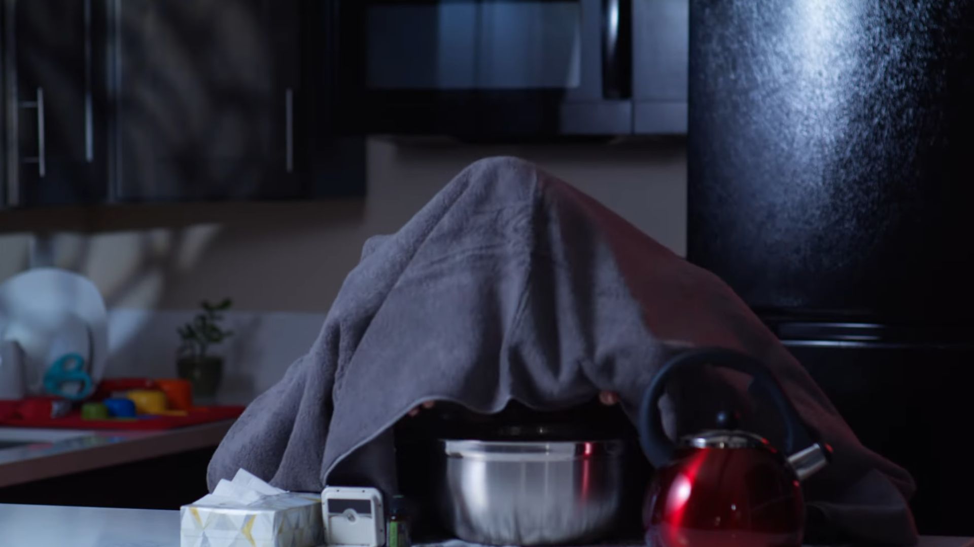 1. Inhalation de vapeur