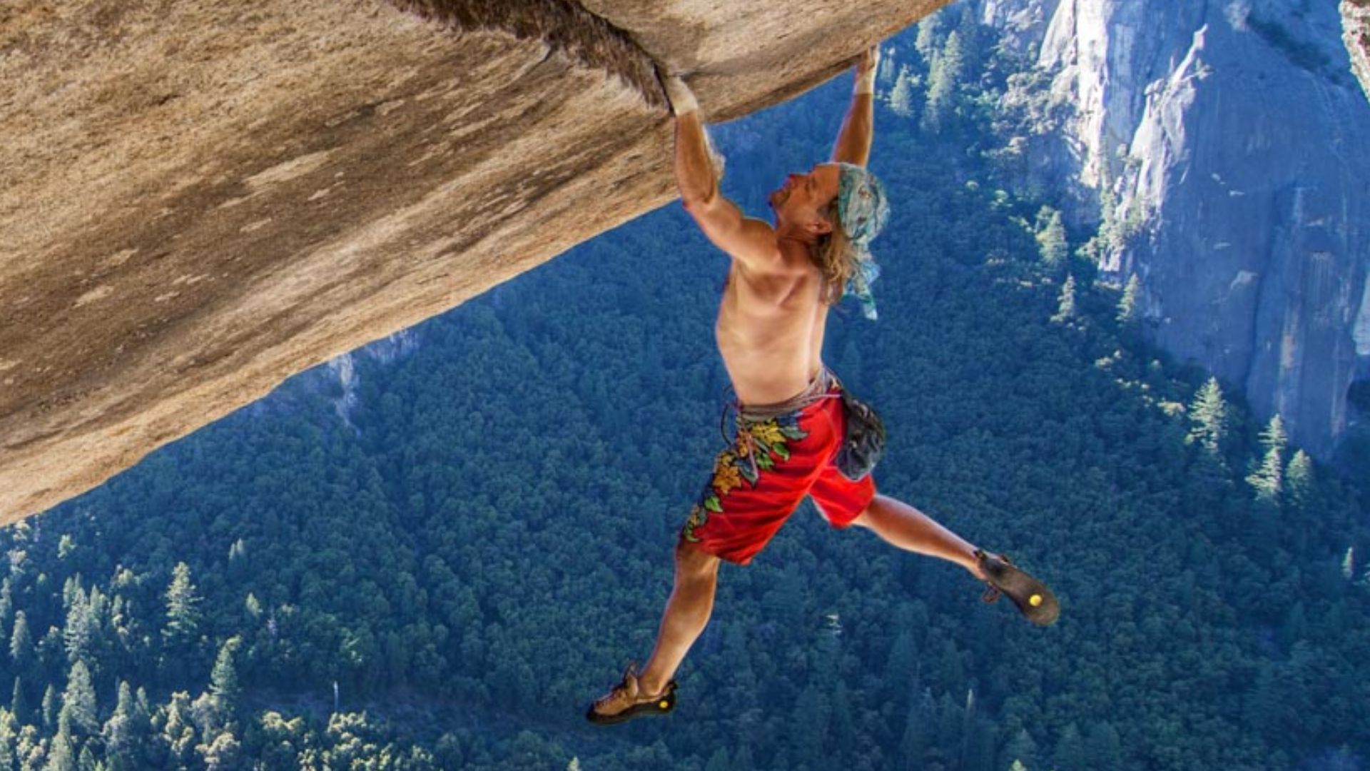 1. Escalade libre en solitaire