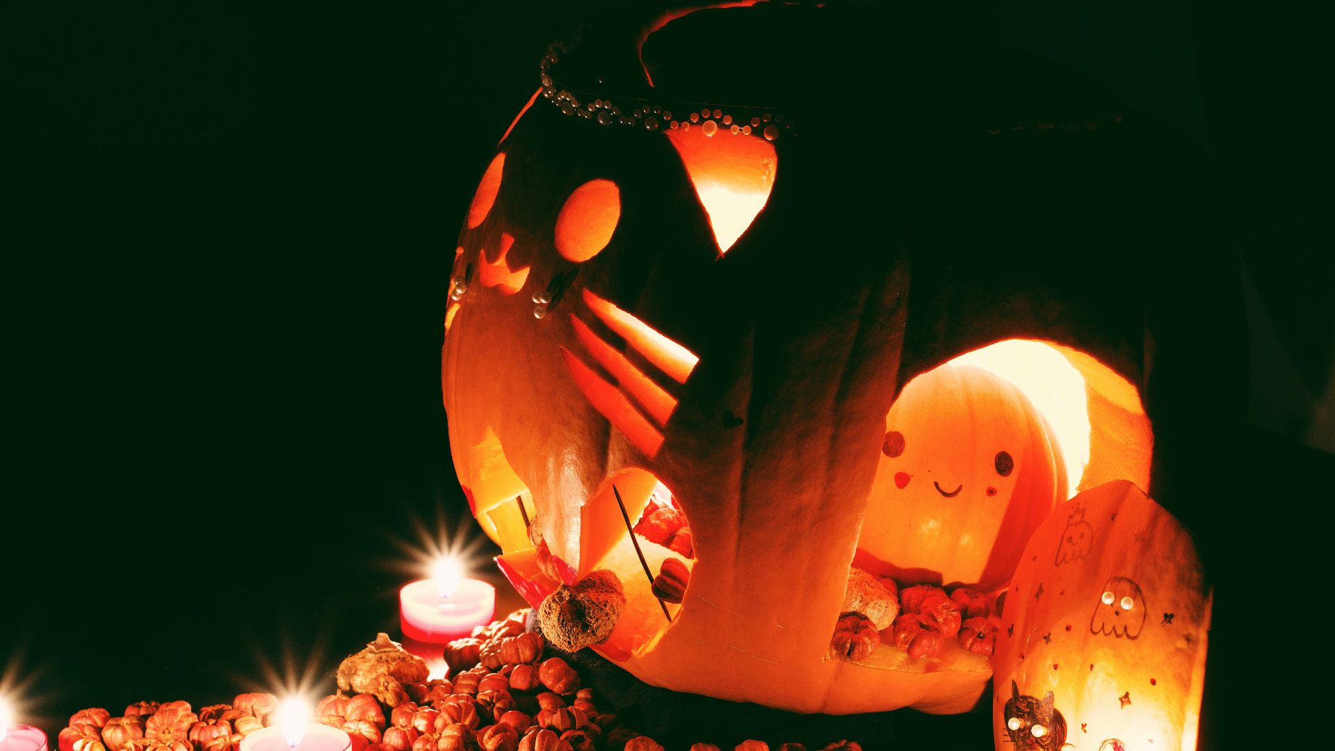 14. Concours de sculpture de lanternes Jack-O'-Lanterne