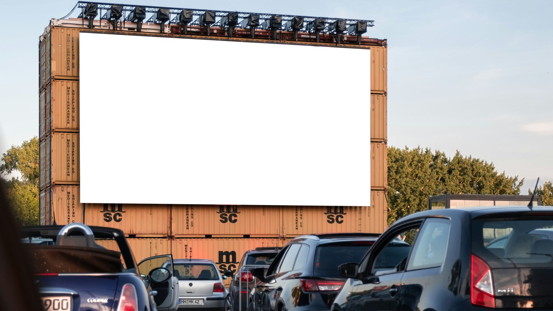 20. Film d'horreur au drive-in