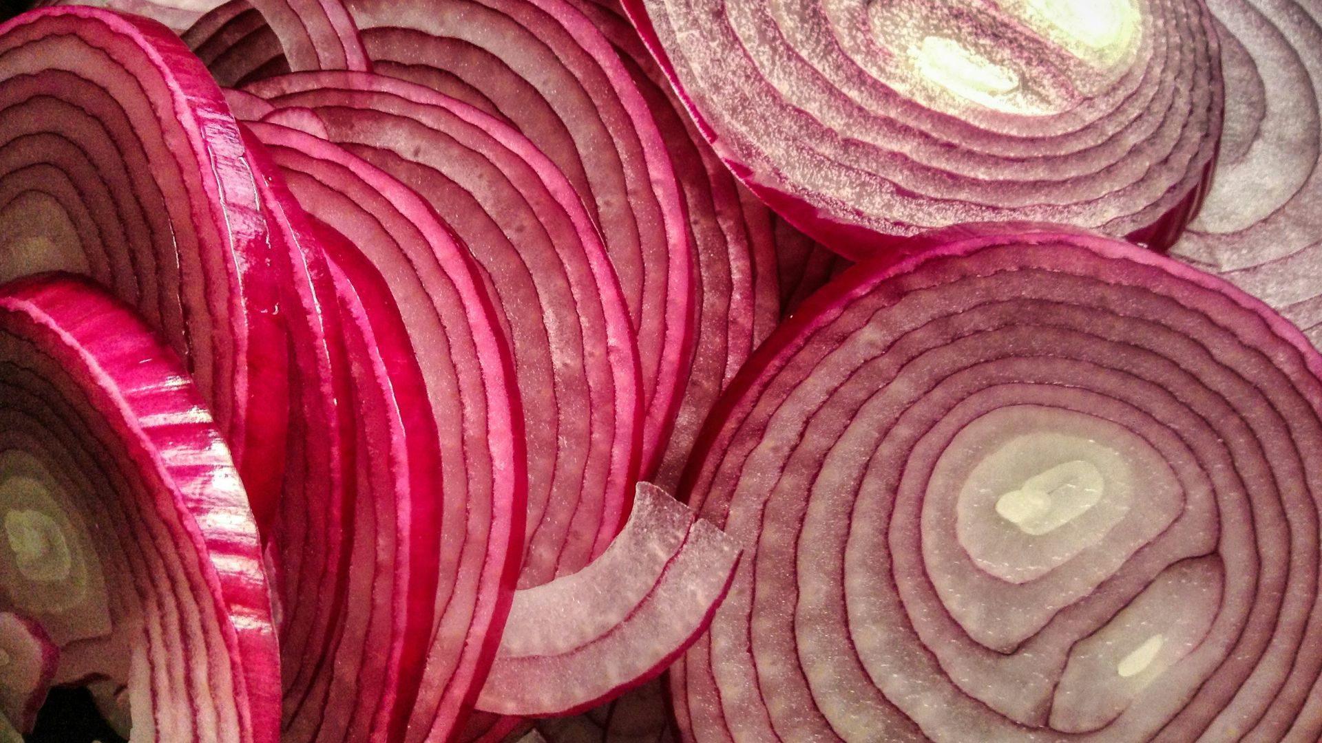 8. Gros morceaux d'oignon cru sans rinçage ni trempage