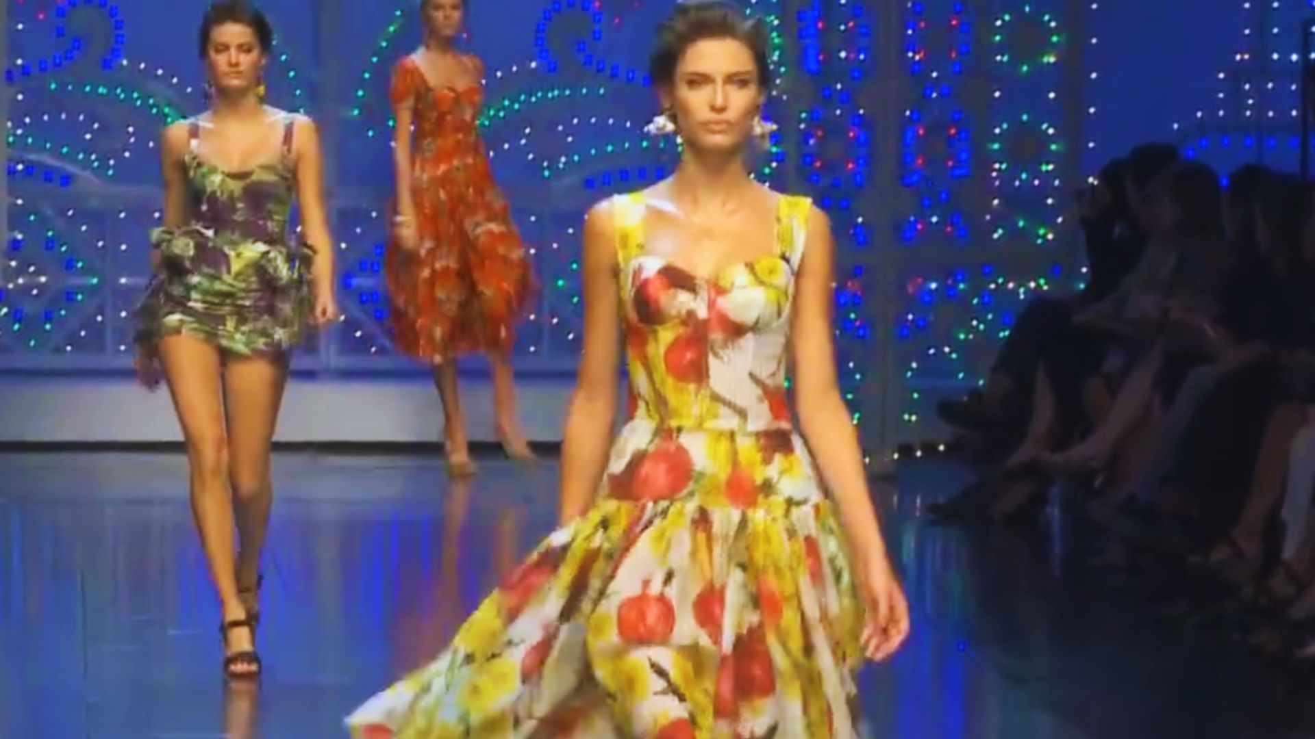 9. La robe de Dolce &amp; Gabbana sur le thème des pâtes (2012)