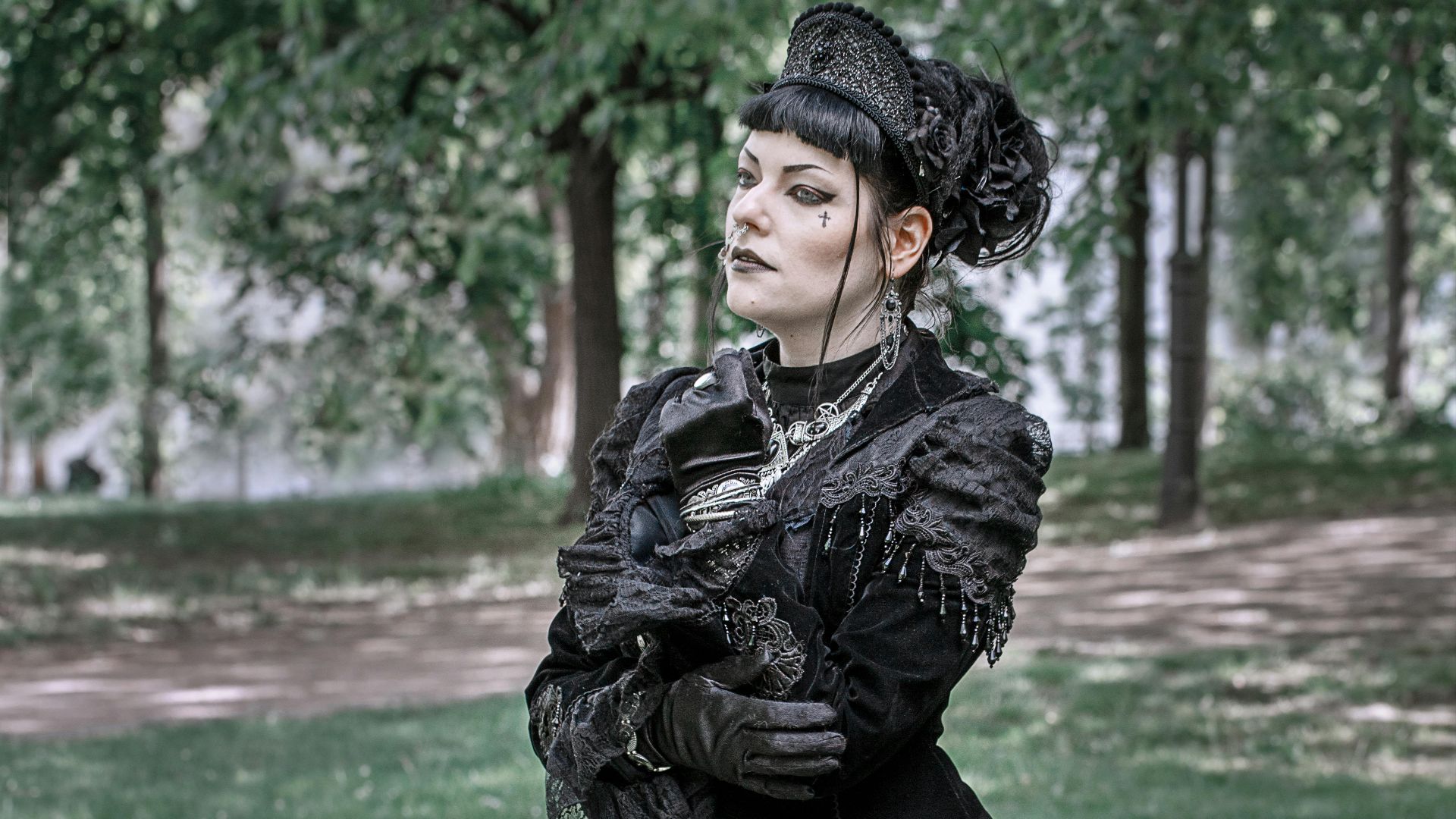 10. Goth victorien