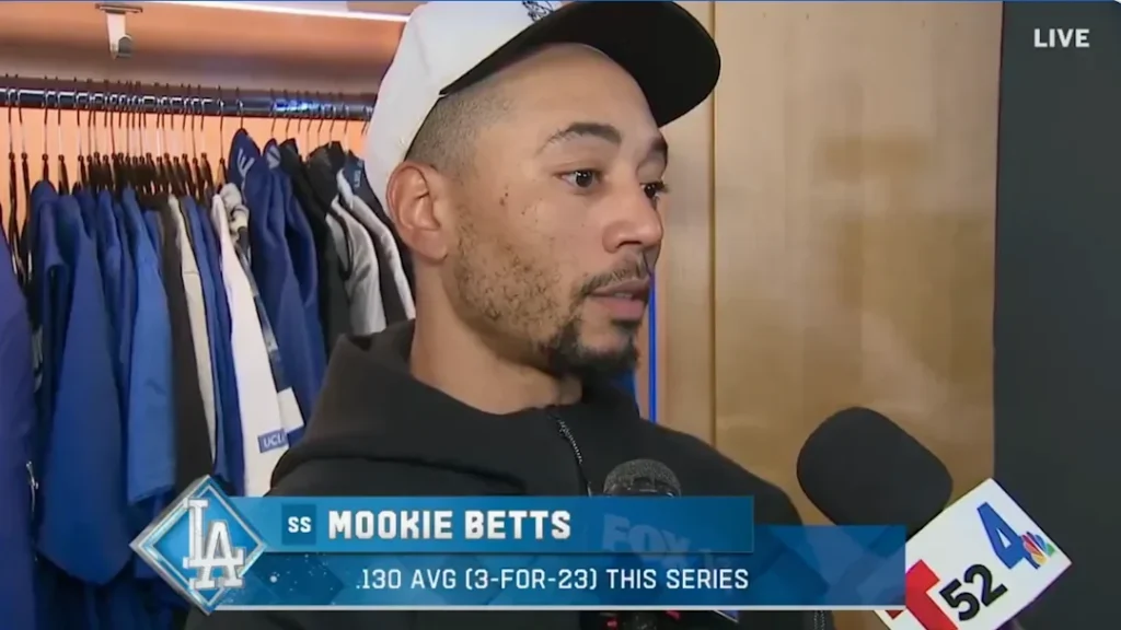 “I was terrible” – Mookie Betts