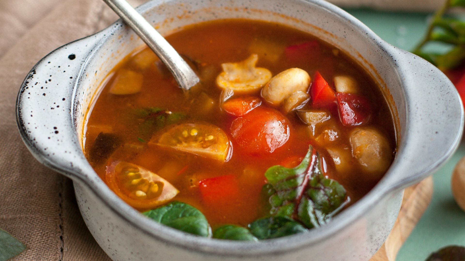 15. Soupe au boeuf et aux légumes