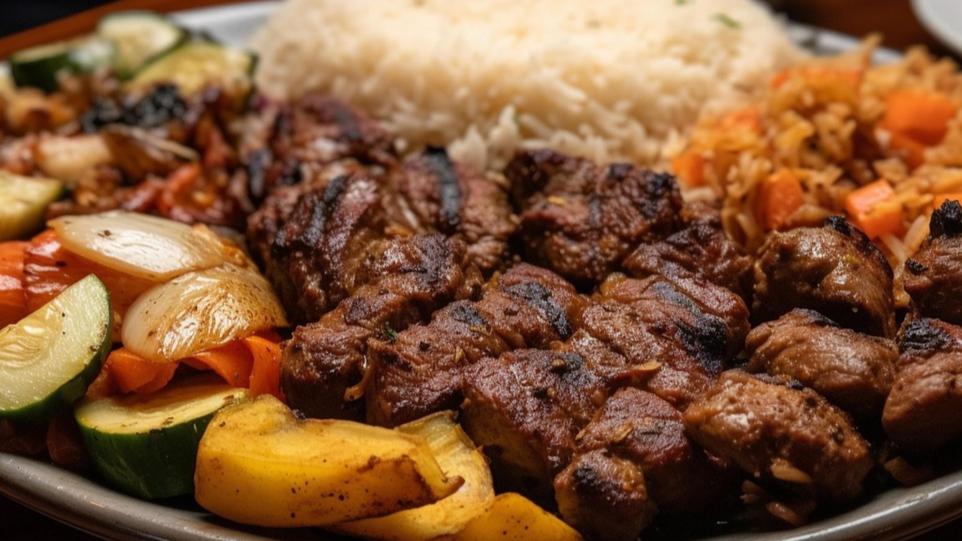 16. Brochettes de steak Teriyaki à l'ananas