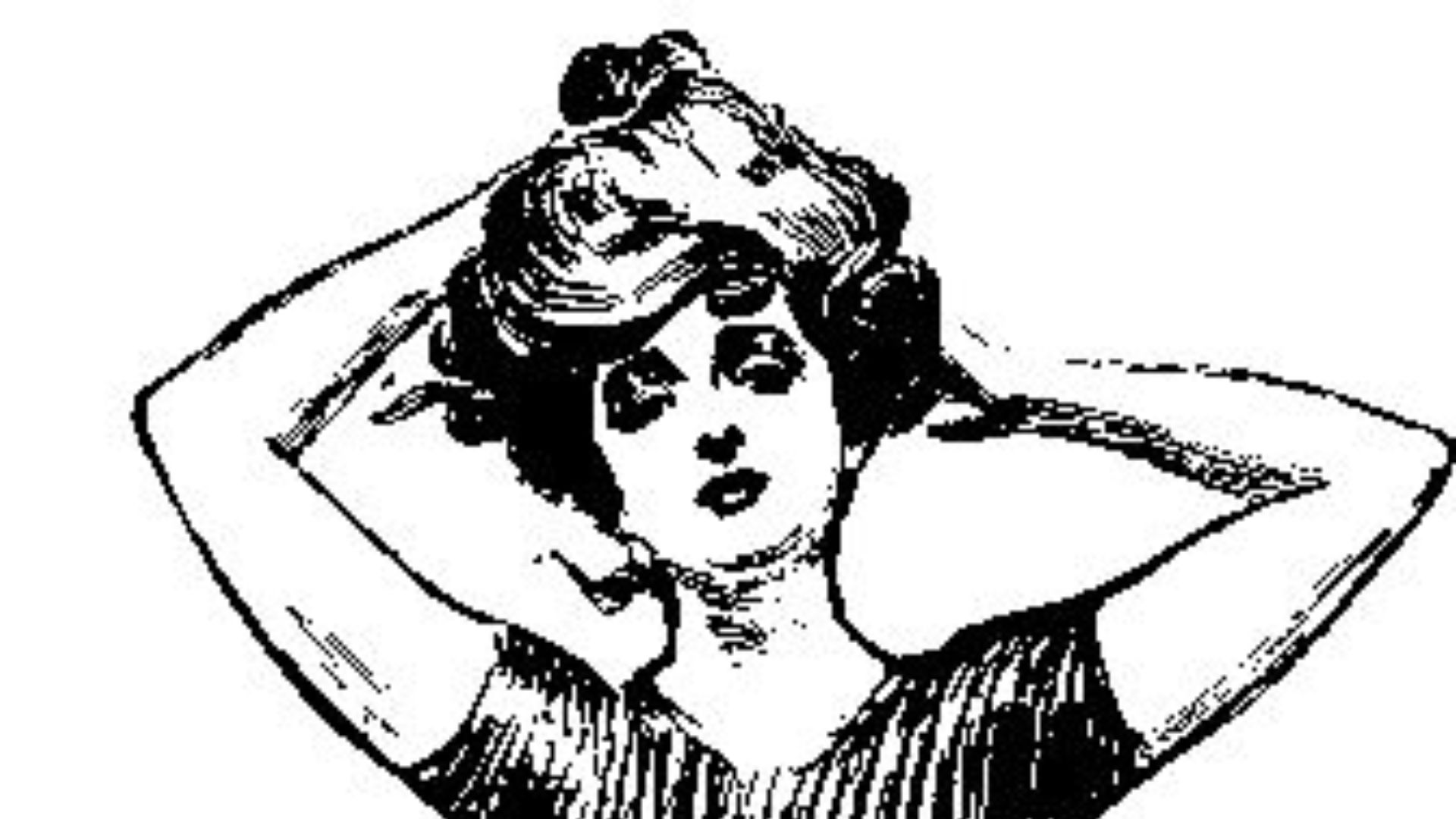 7. années 1900 - Gibson Girl