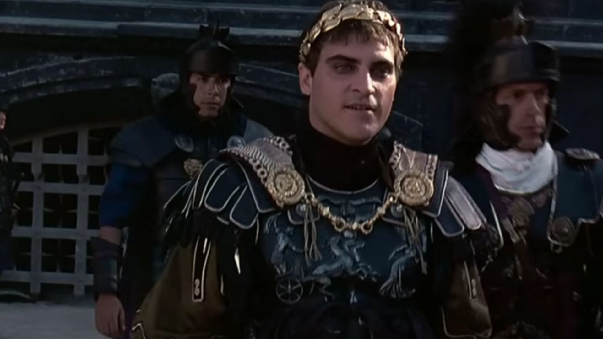 12. L'armure dorée de Commode (Gladiateur)