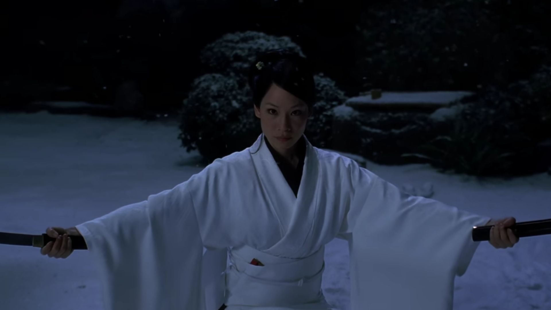 16. Le Kimono blanc de O-Ren Ishii (Kill Bill : Volume 1)