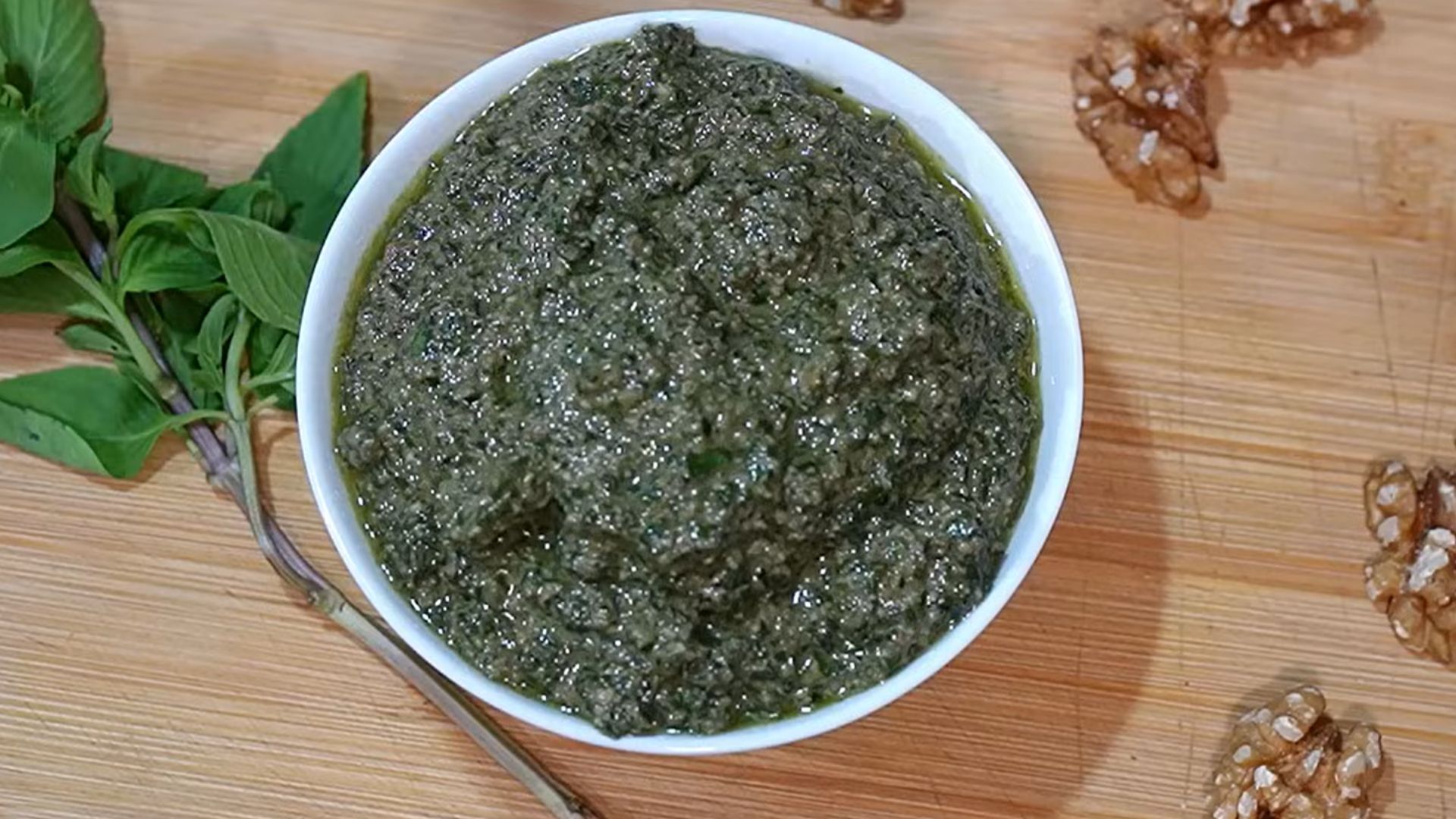 5. Pesto de noix