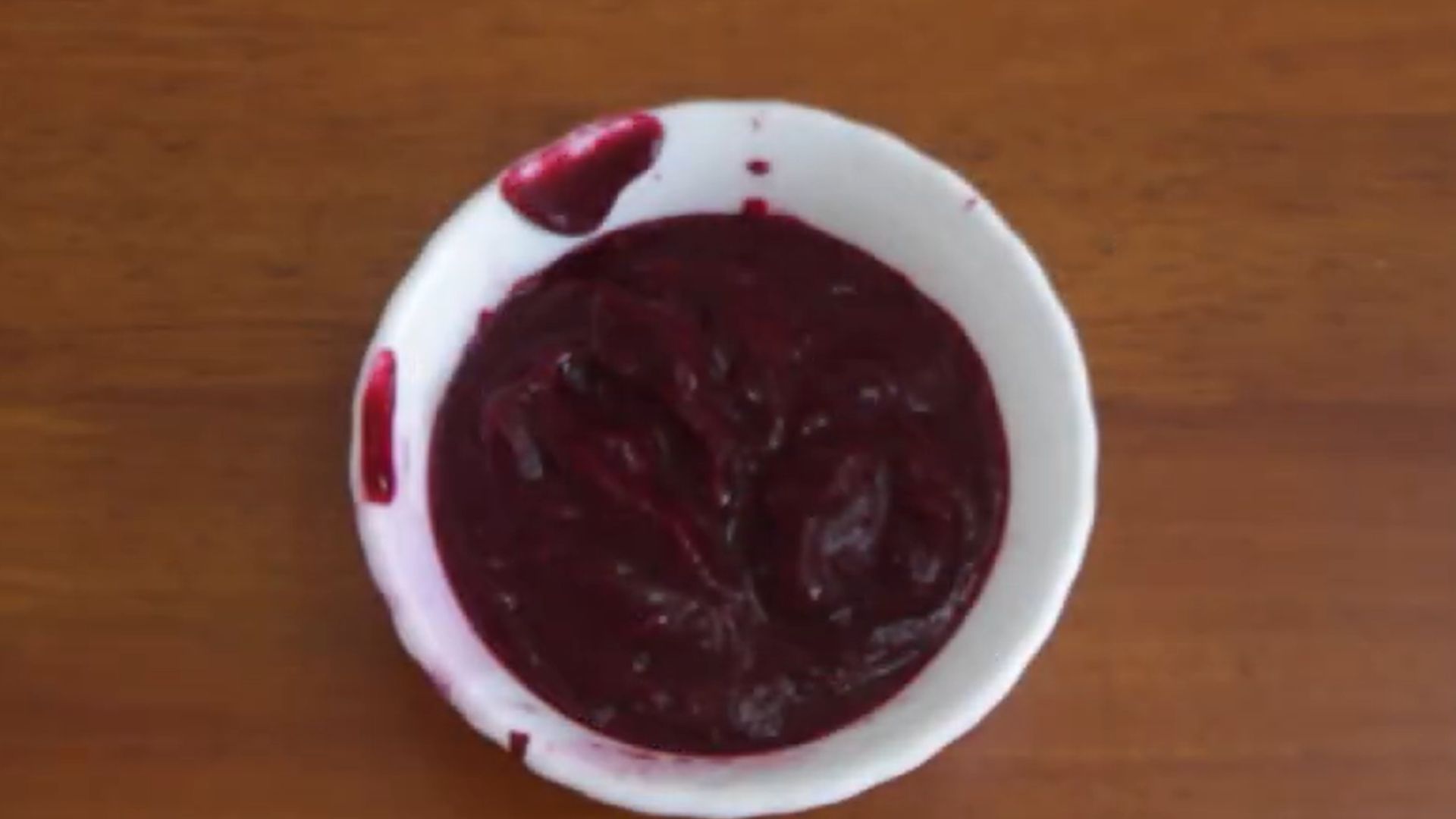 10. Sauce à la purée de betterave