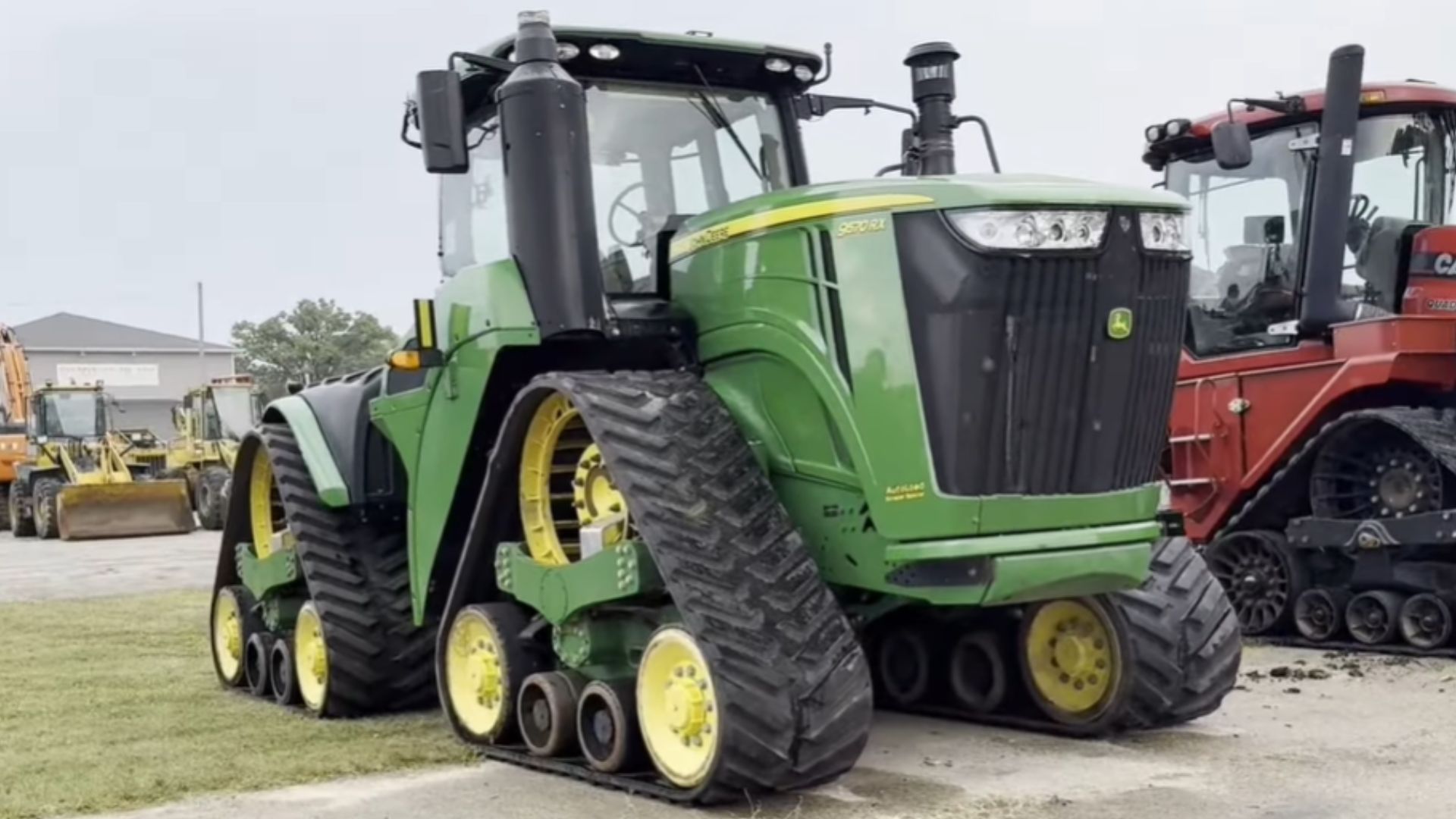 4. Tracteur John Deere 9570RX Scraper Special