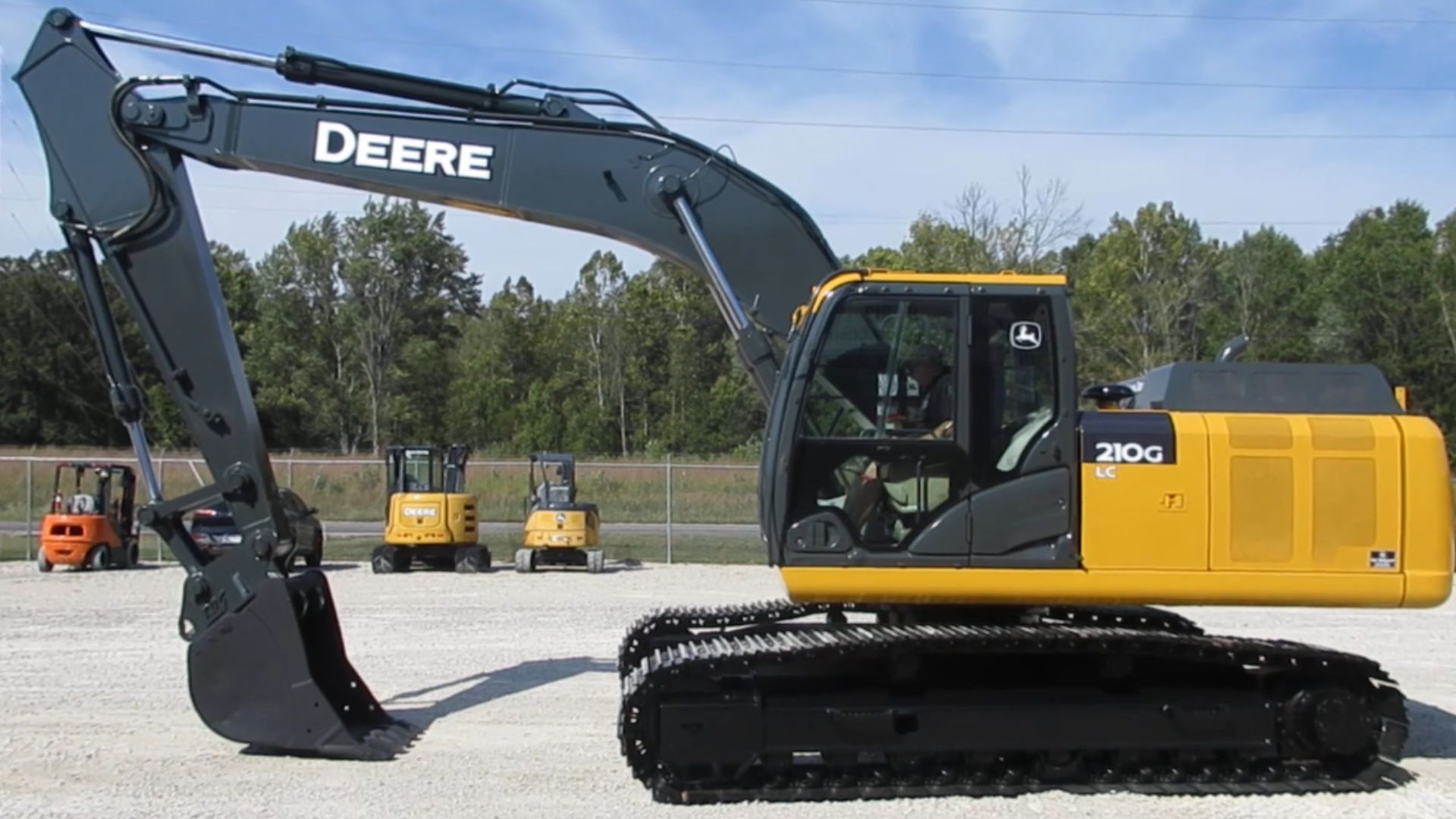 14. John Deere 210G LC Excavator