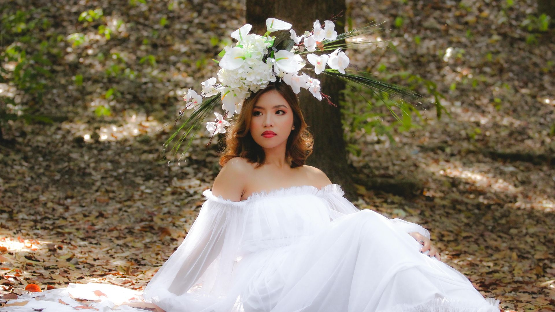 10. Tête florale surdimensionnée