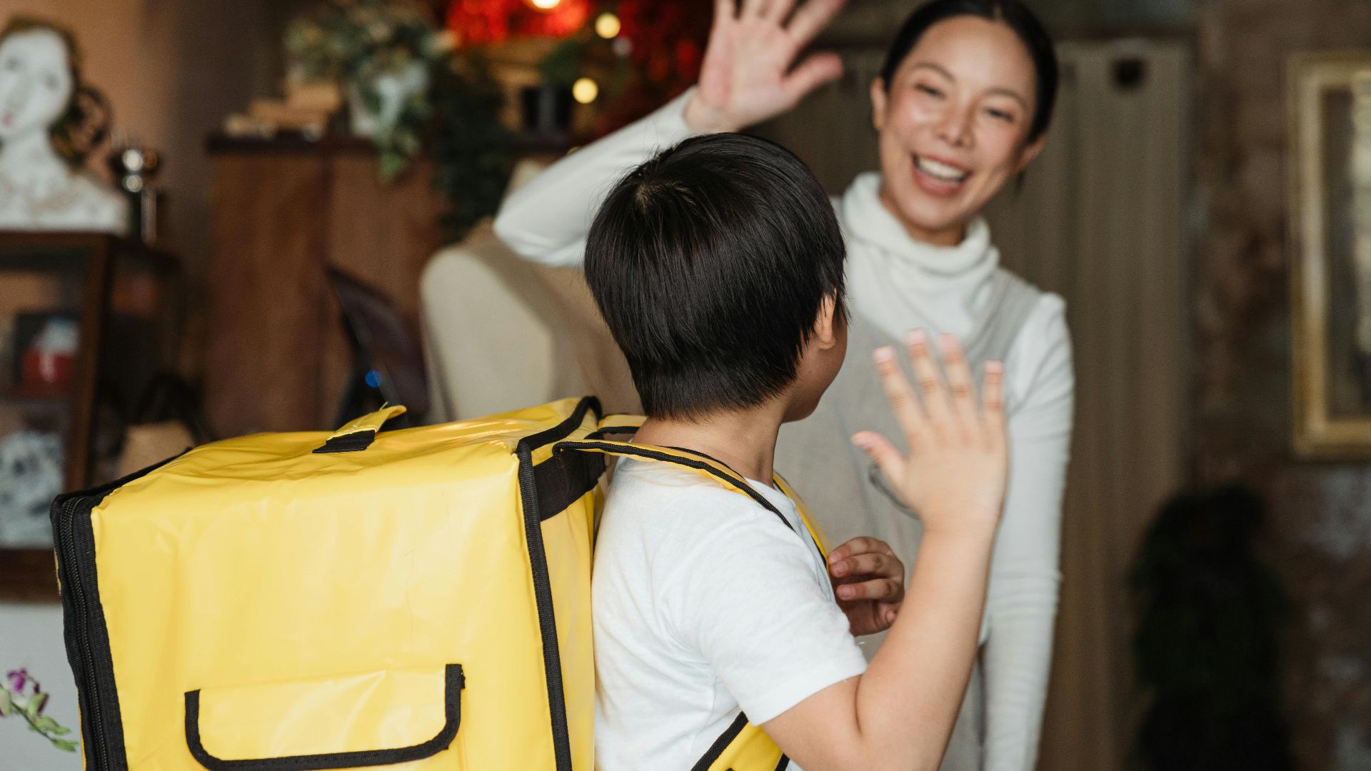 17. Au revoir à la sortie de l'école