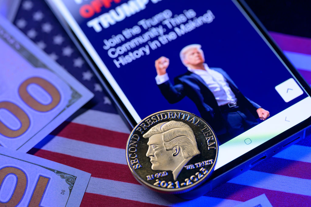 "Le premier président crypto"