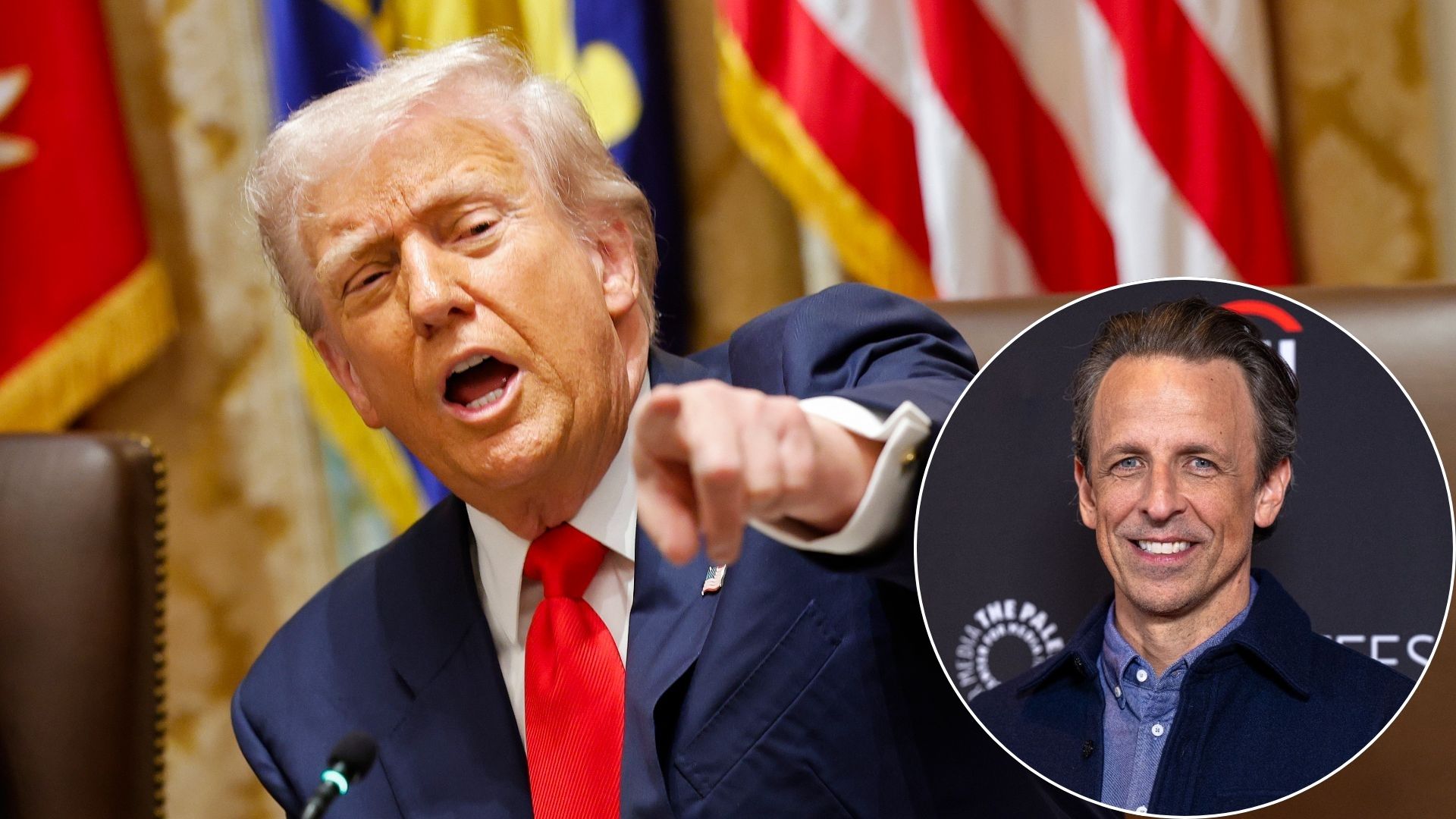 Seth Myers Lives Rent Free in Trump’s head