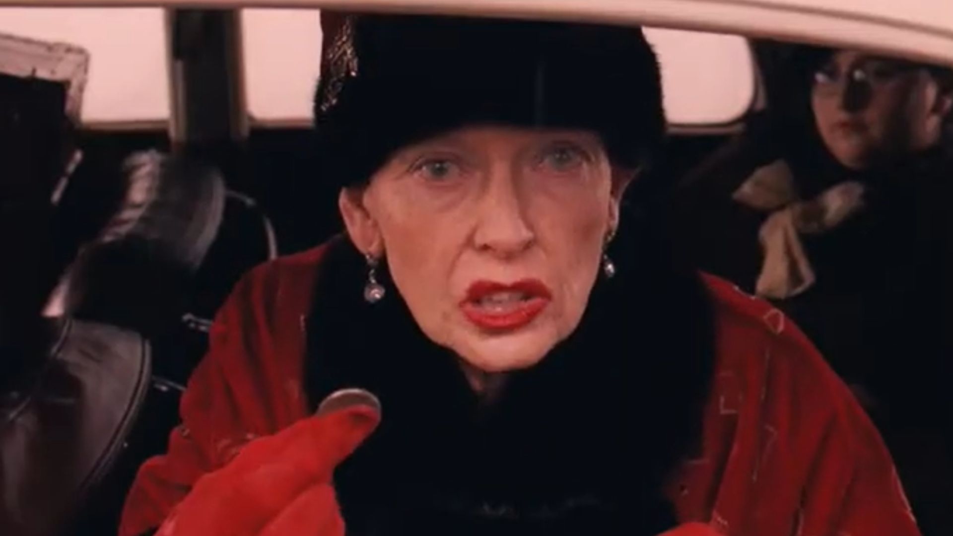19. Tilda Swinton dans le rôle de Madame D. dans The Grand Budapest Hotel