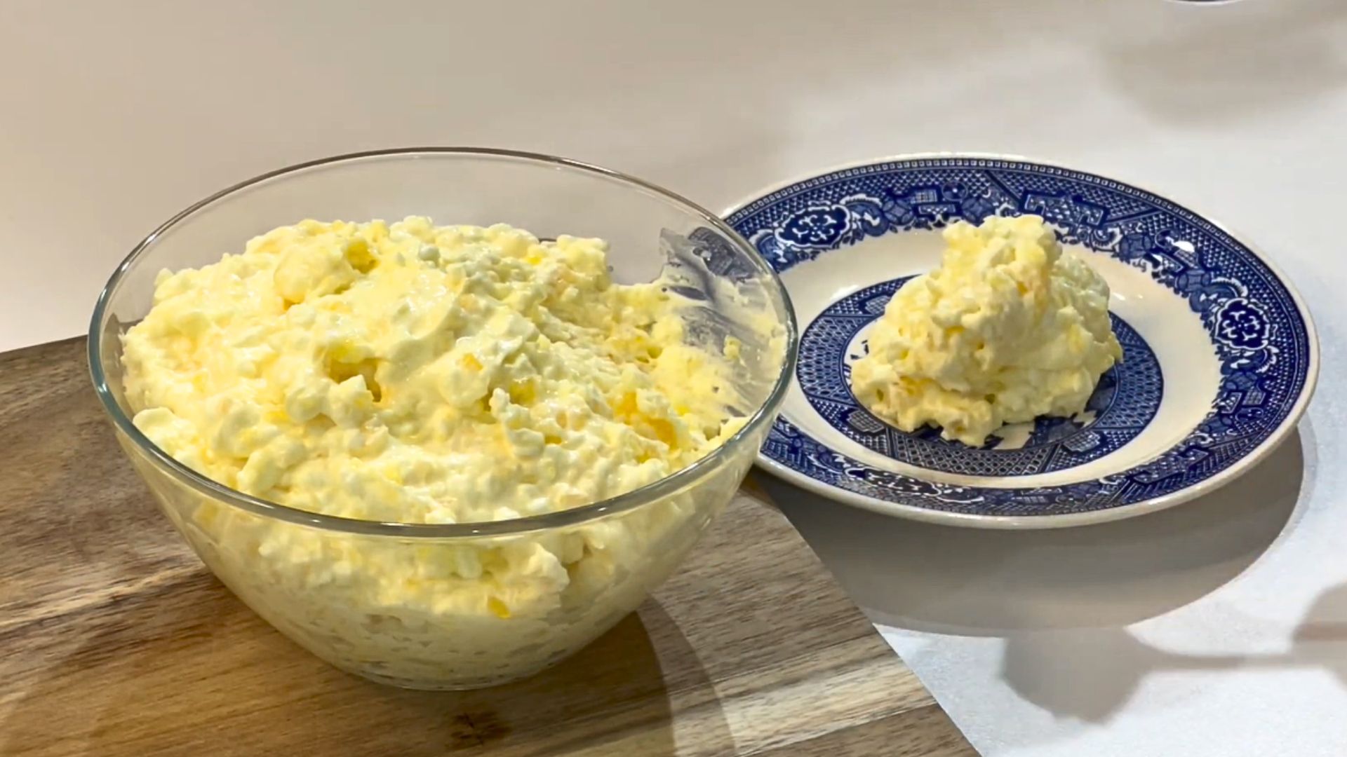 8. Fromage blanc à l'ananas