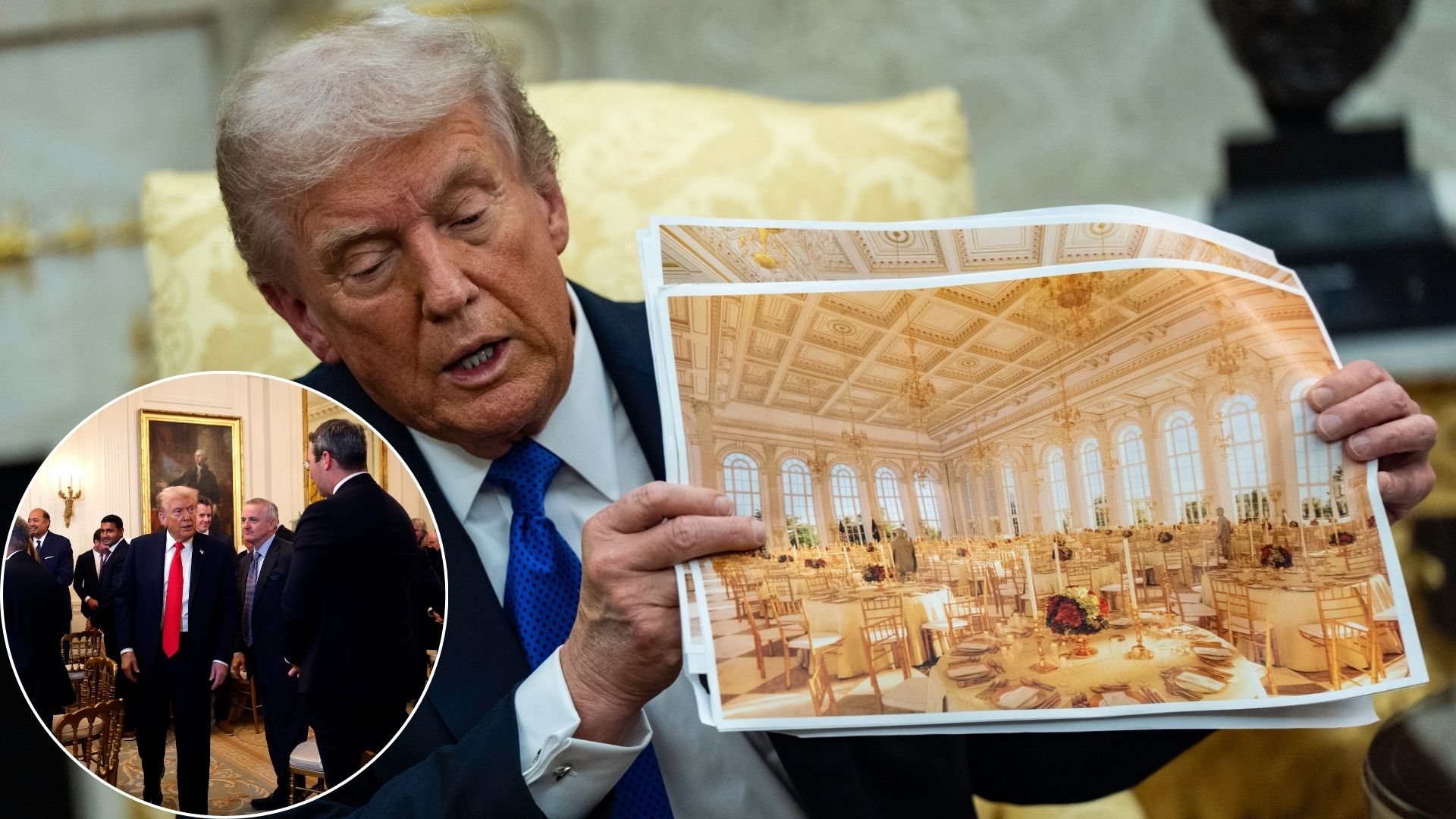 Trump’s «White House Ballroom Donors» Hold Nearly $300 Billion in Federal Contracts