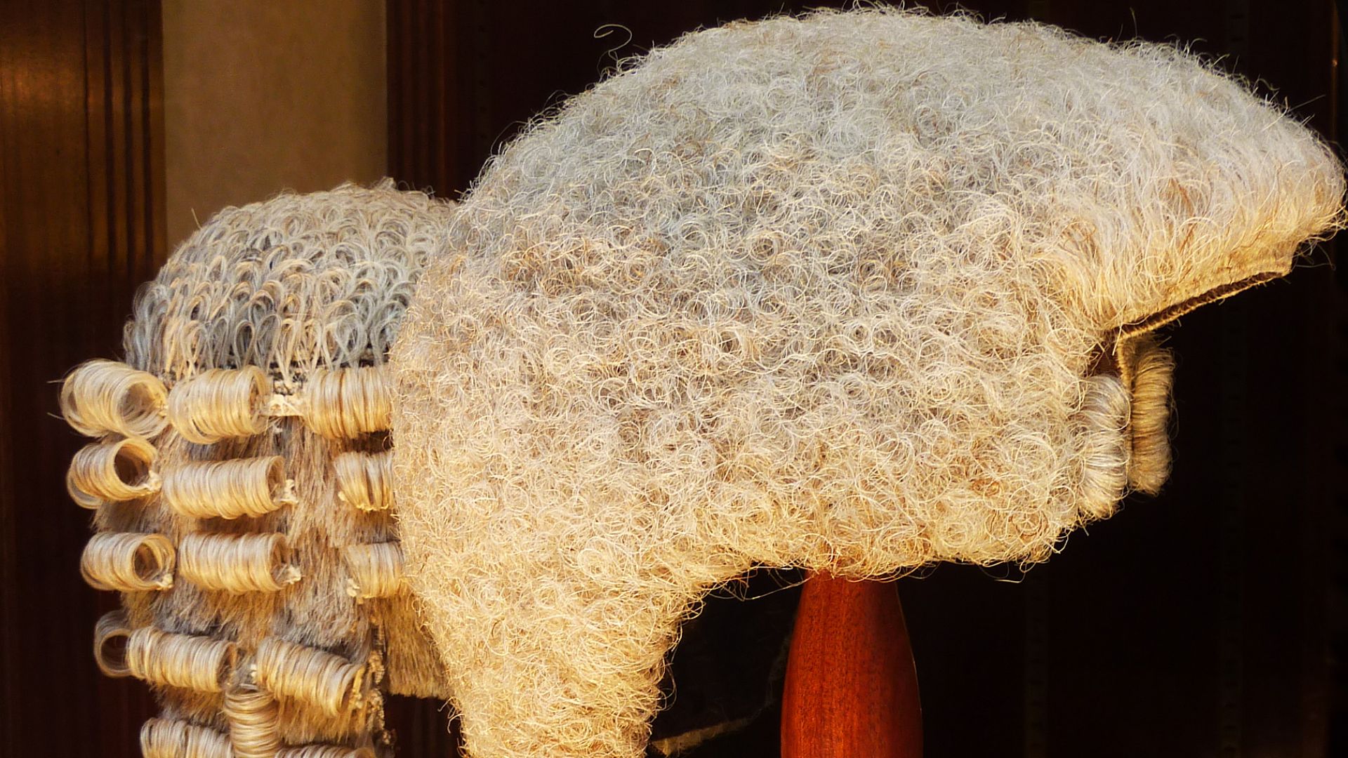 1. Perruque poudrée