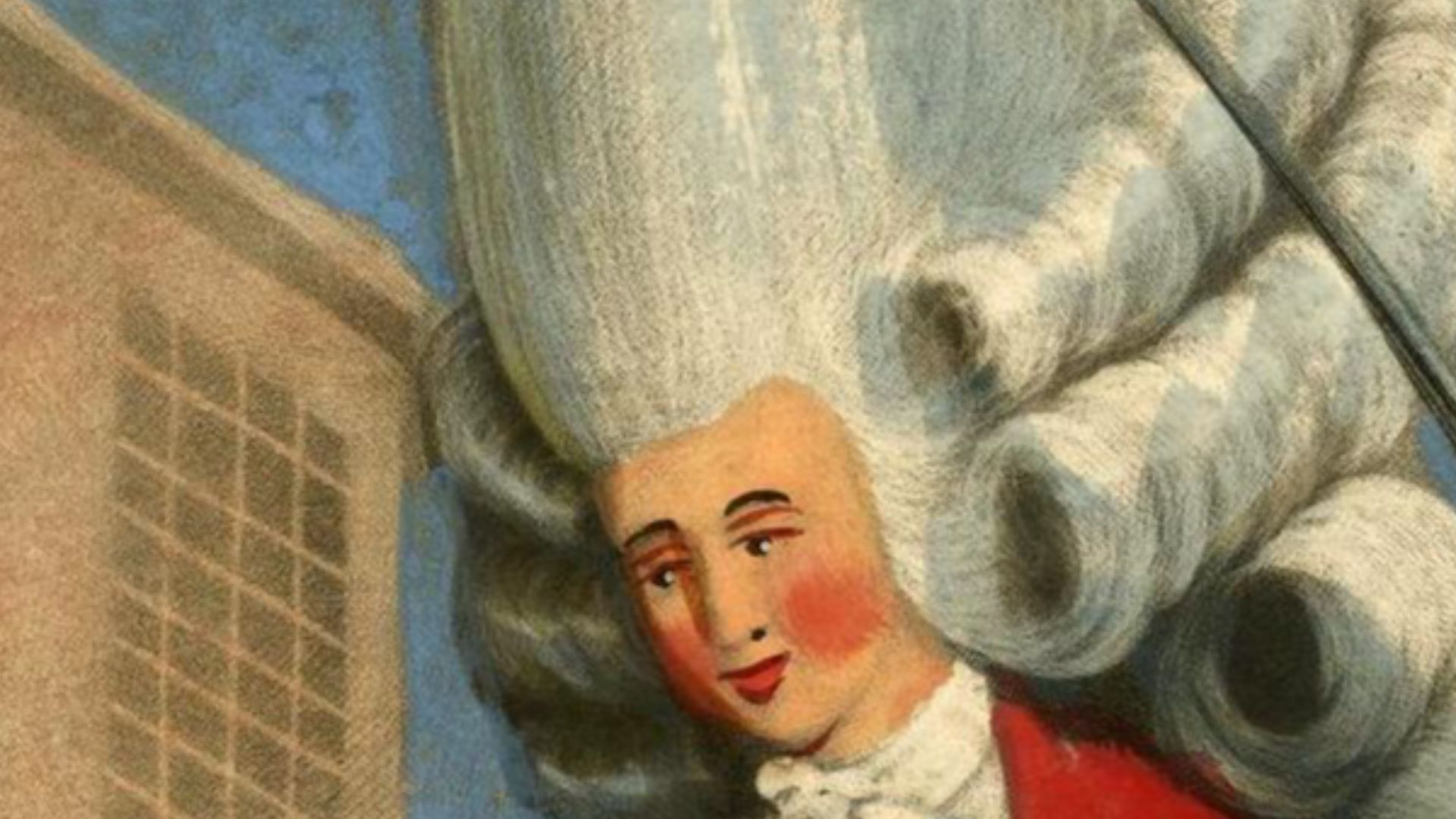 5. Variations de perruques en poudre (Macaroni)