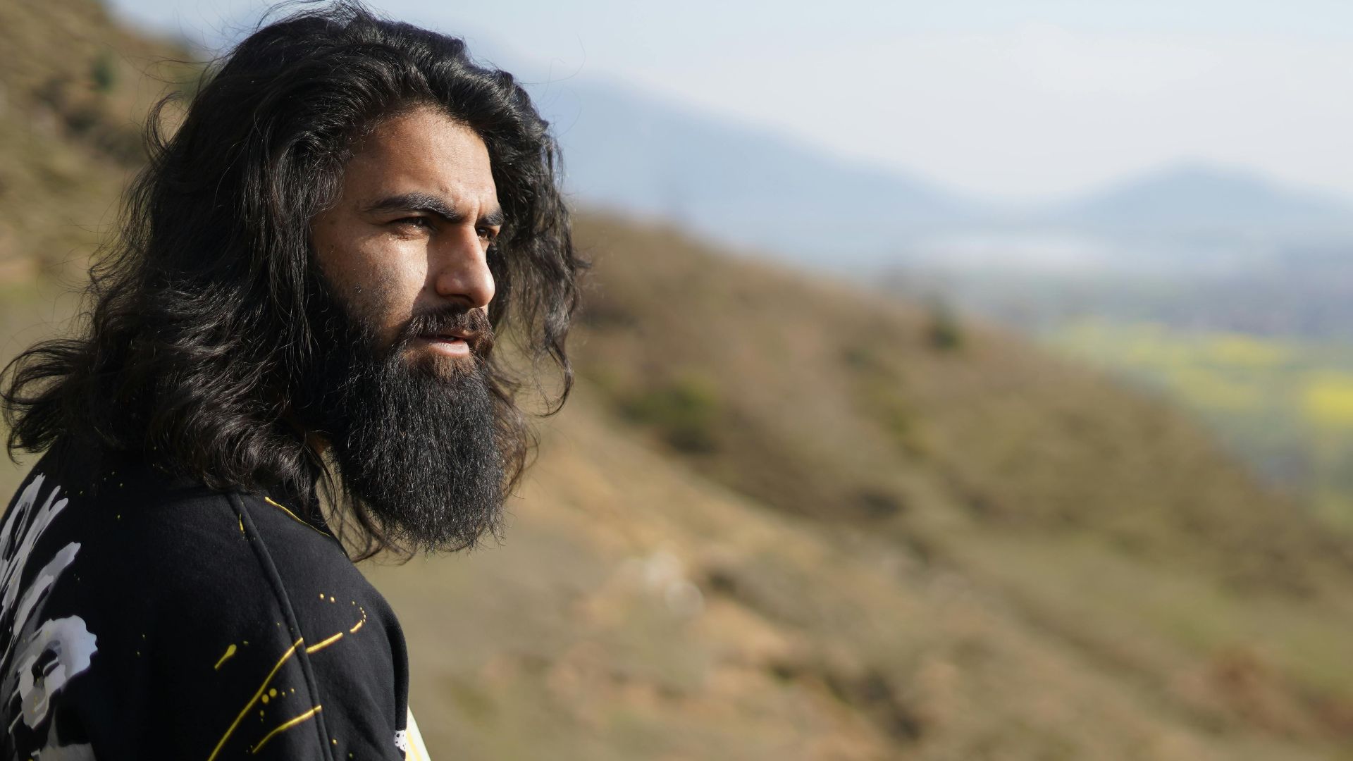 7. Barbe entière non taillée