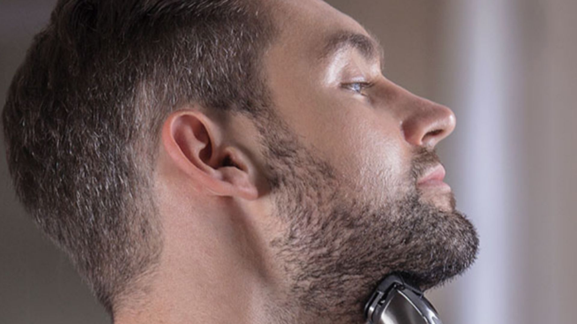 3. Barbe complète bien taillée