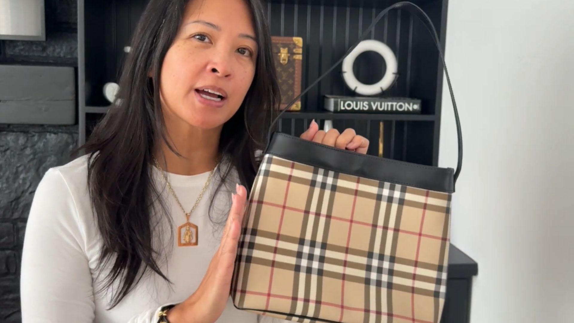 4. Fourre-tout Nova à carreaux - Burberry