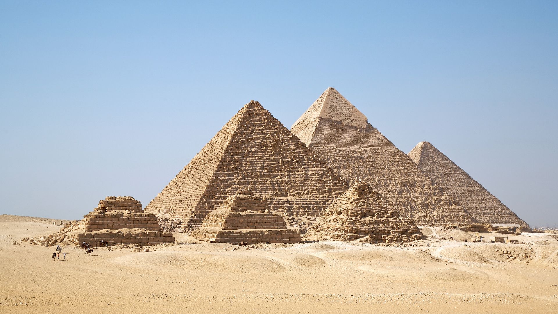 3. Les pyramides de Gizeh
