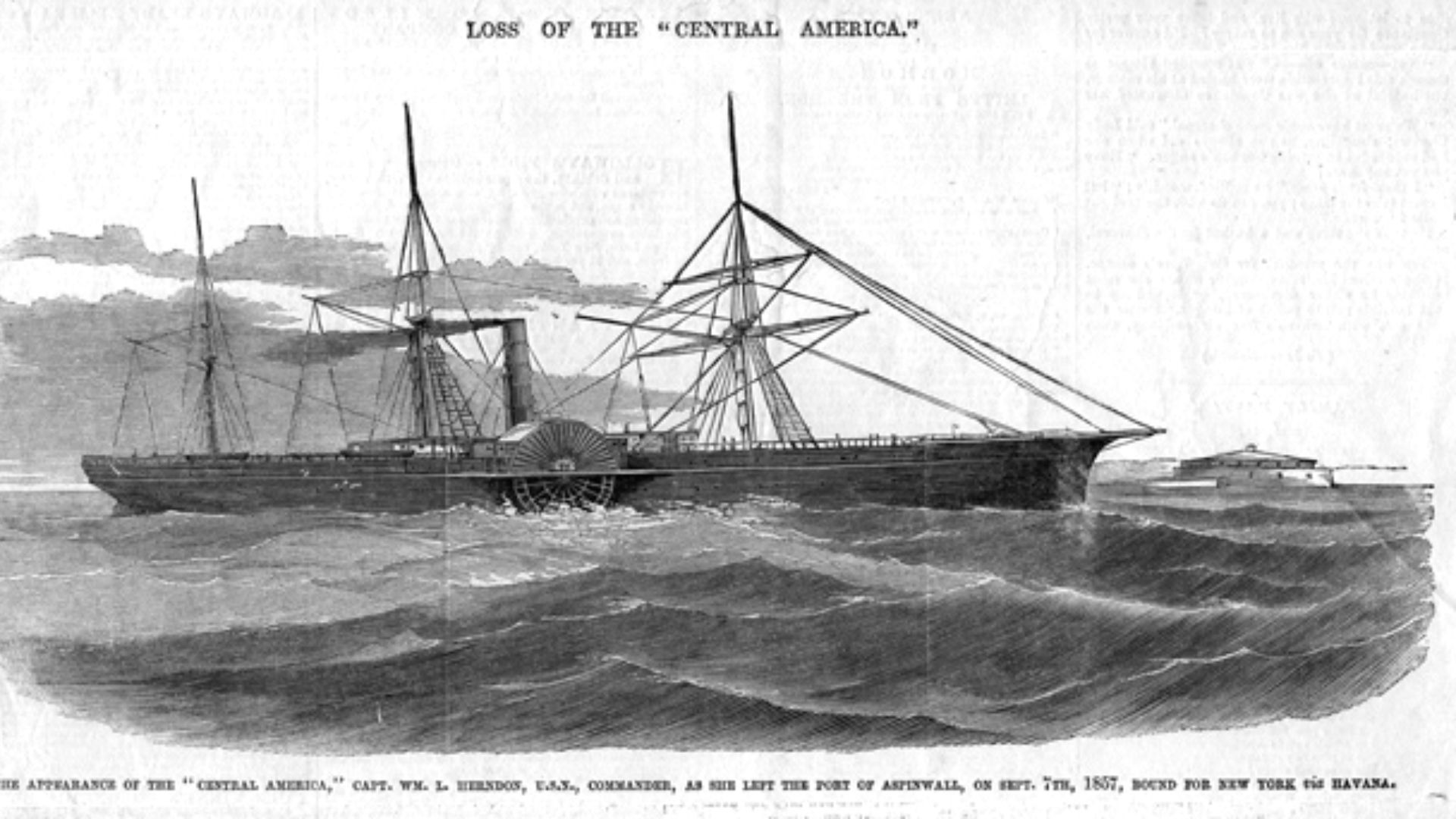 8. Le SS Central America (1857)