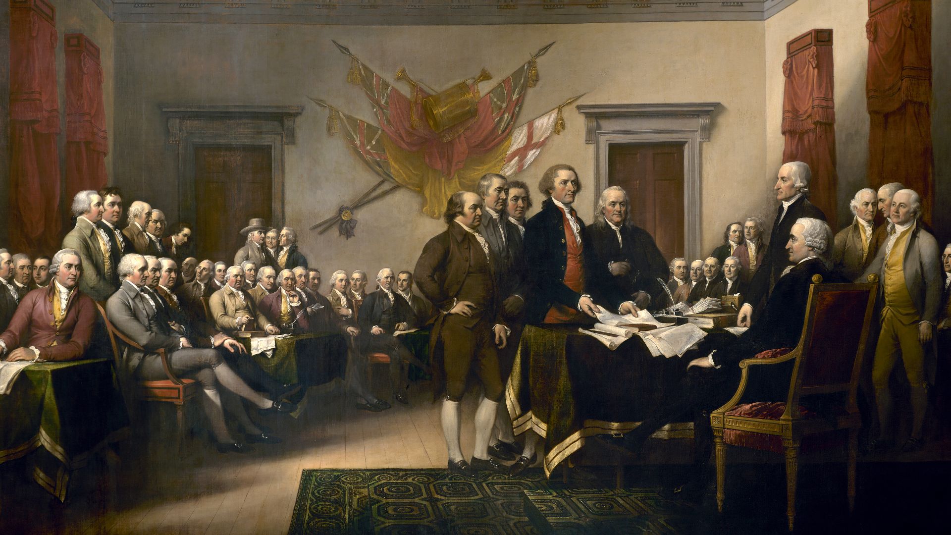 19. La déclaration a été achevée le jour de l'indépendance