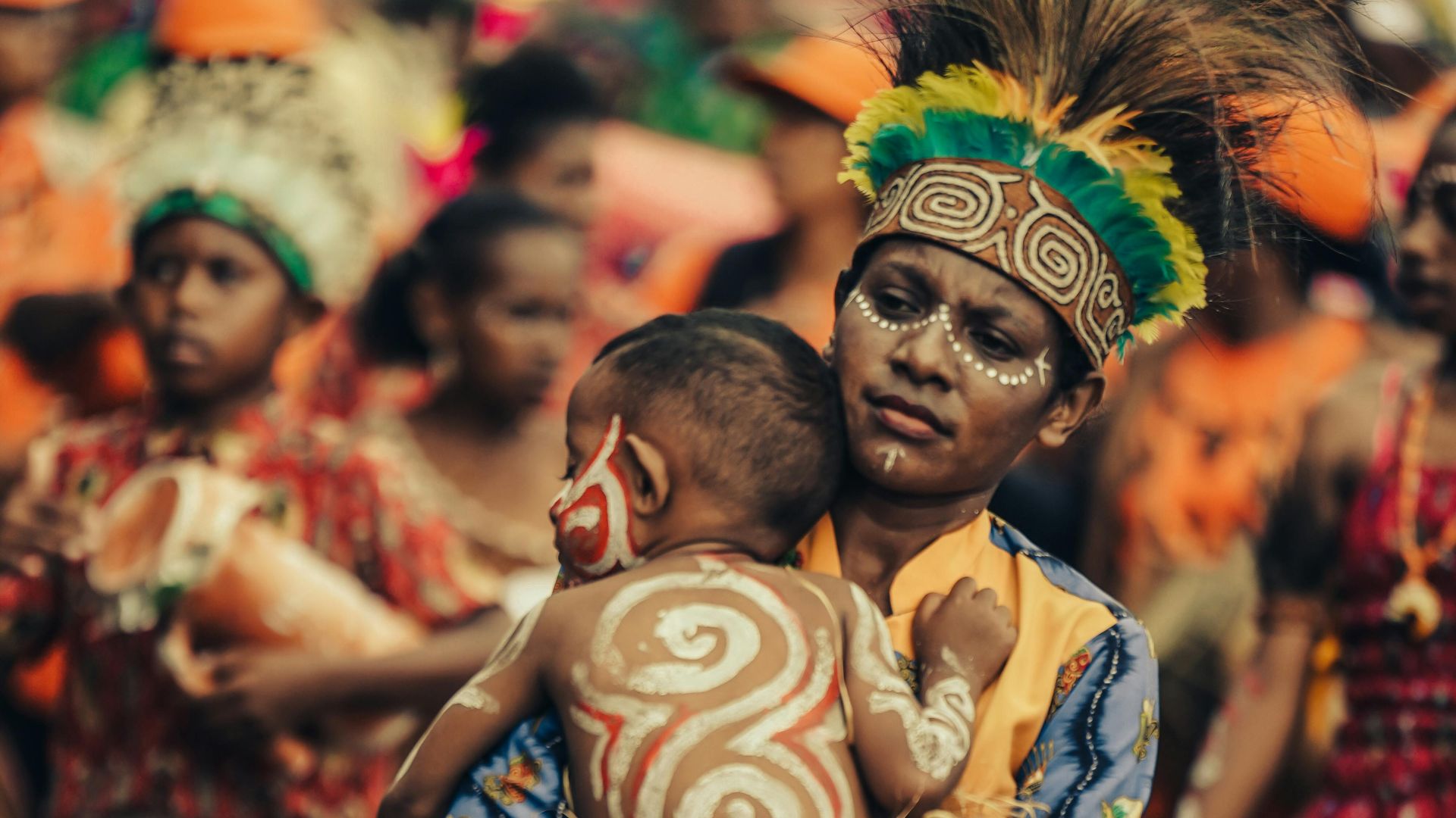 7. Cérémonie de la transomption en Papouasie-Nouvelle-Guinée